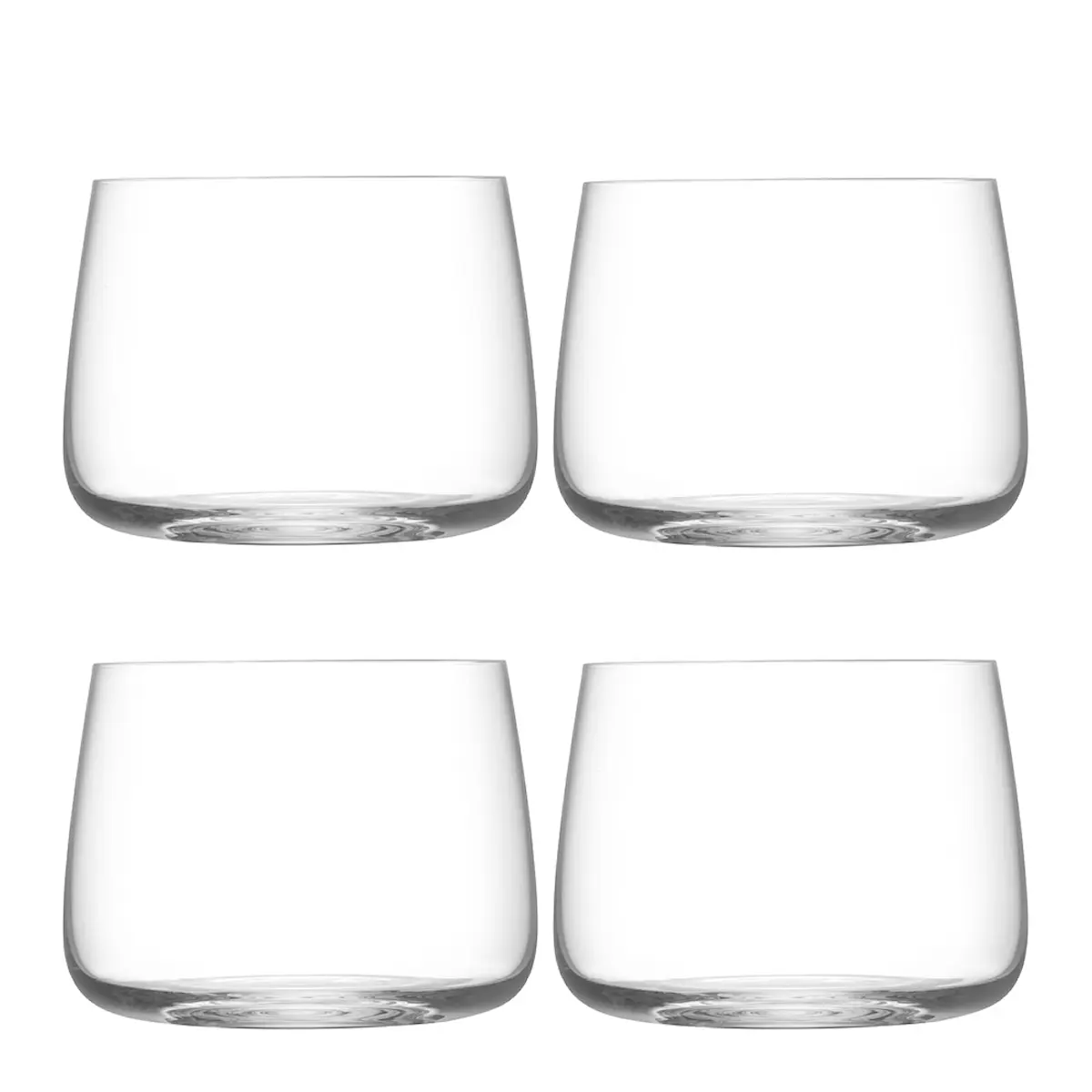 LSA International Metropolitan vattenglas 36 cl 4-pack