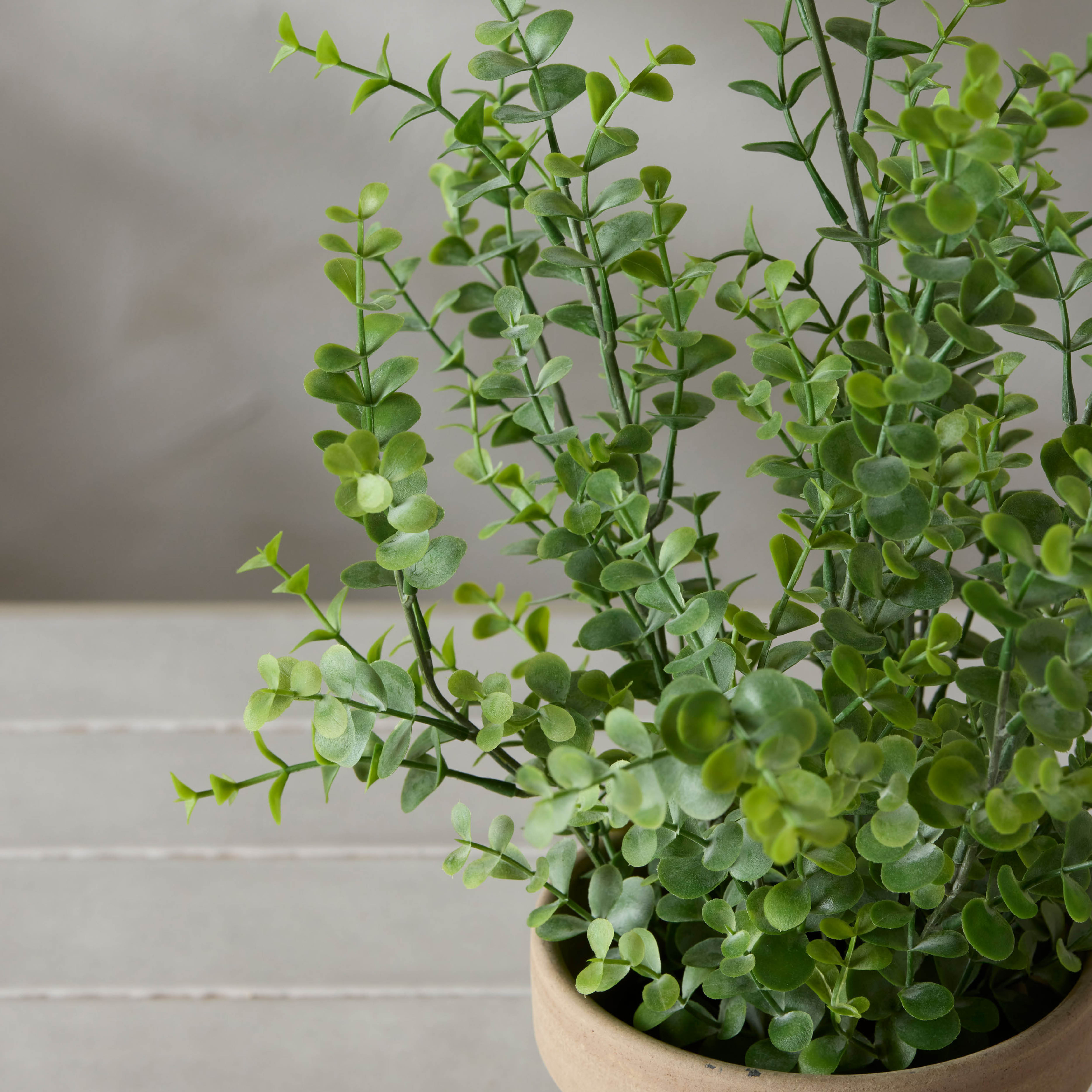 Mr Plant Eukalyptus kunstig potteplante 40 cm grønn