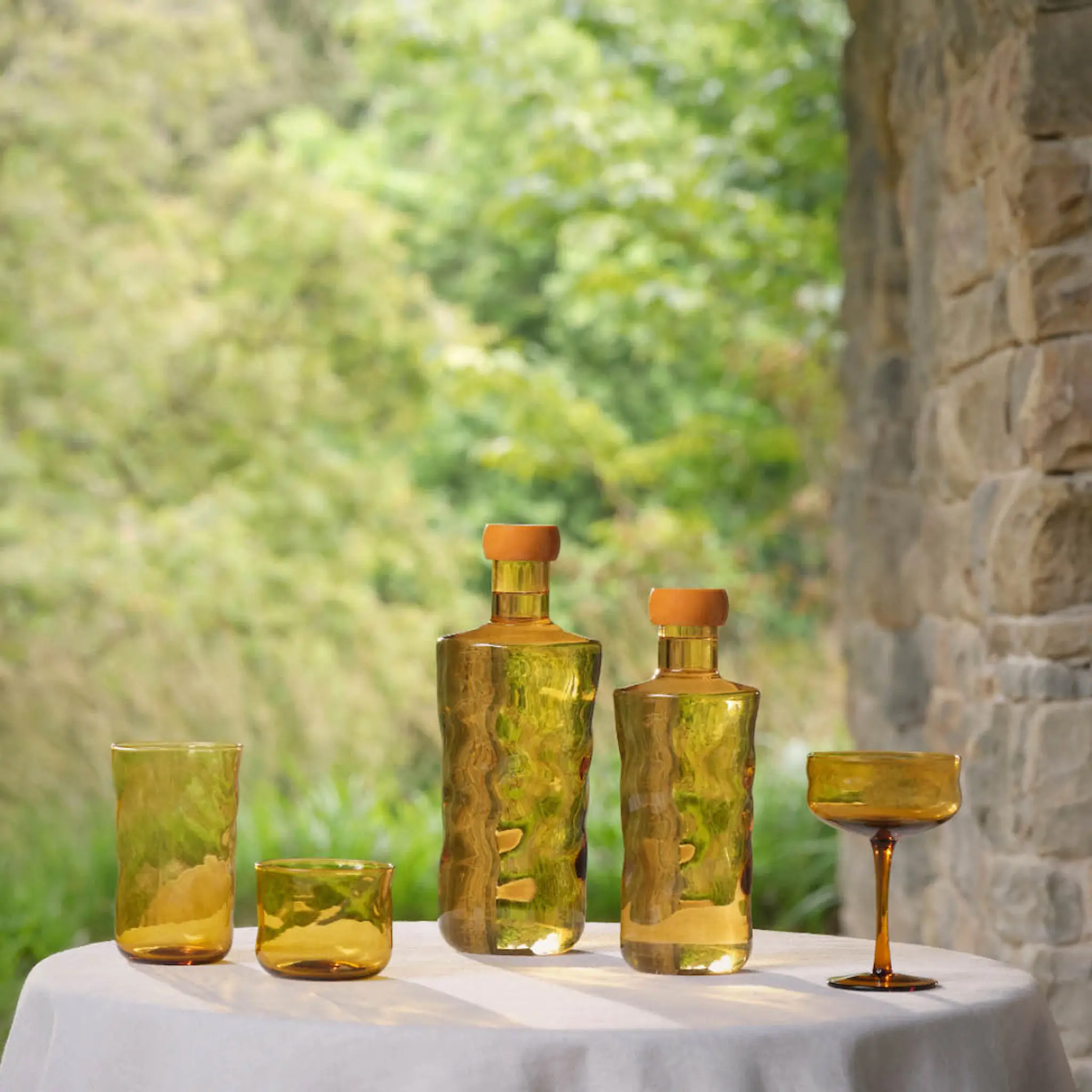 Paveau Swirl flaske large 1,25L Dune