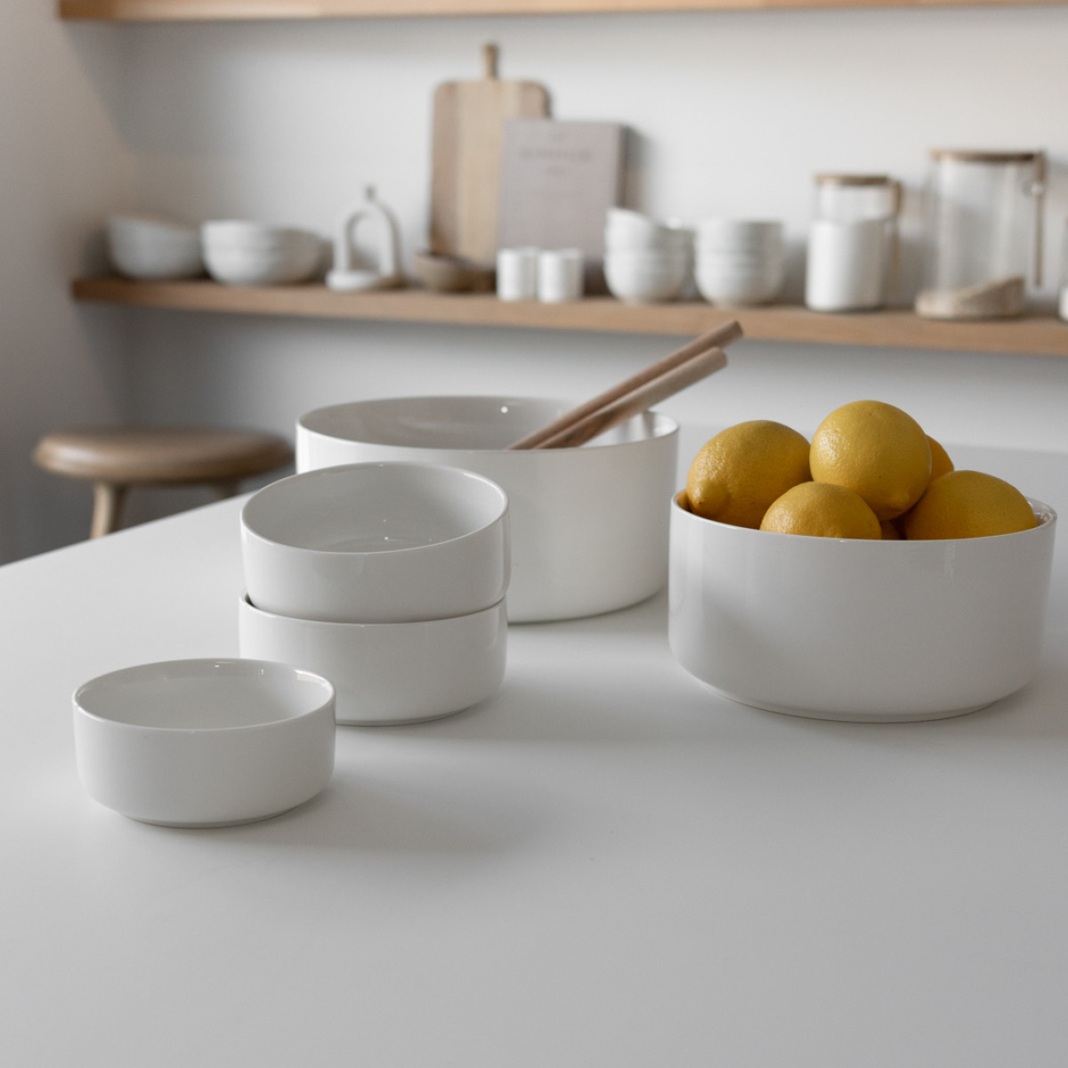 Sögne Home Bolle stor 25x11 cm hvit