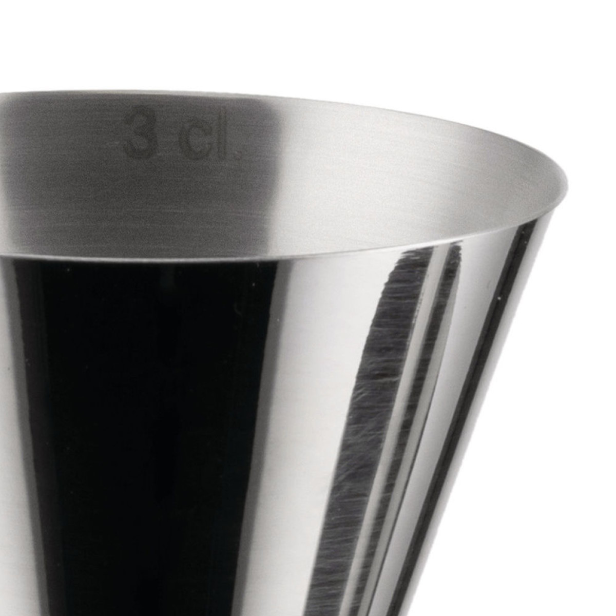 Alessi Tending Box Cocktail Mittalasi 4 mittaa Ruostumaton teräs