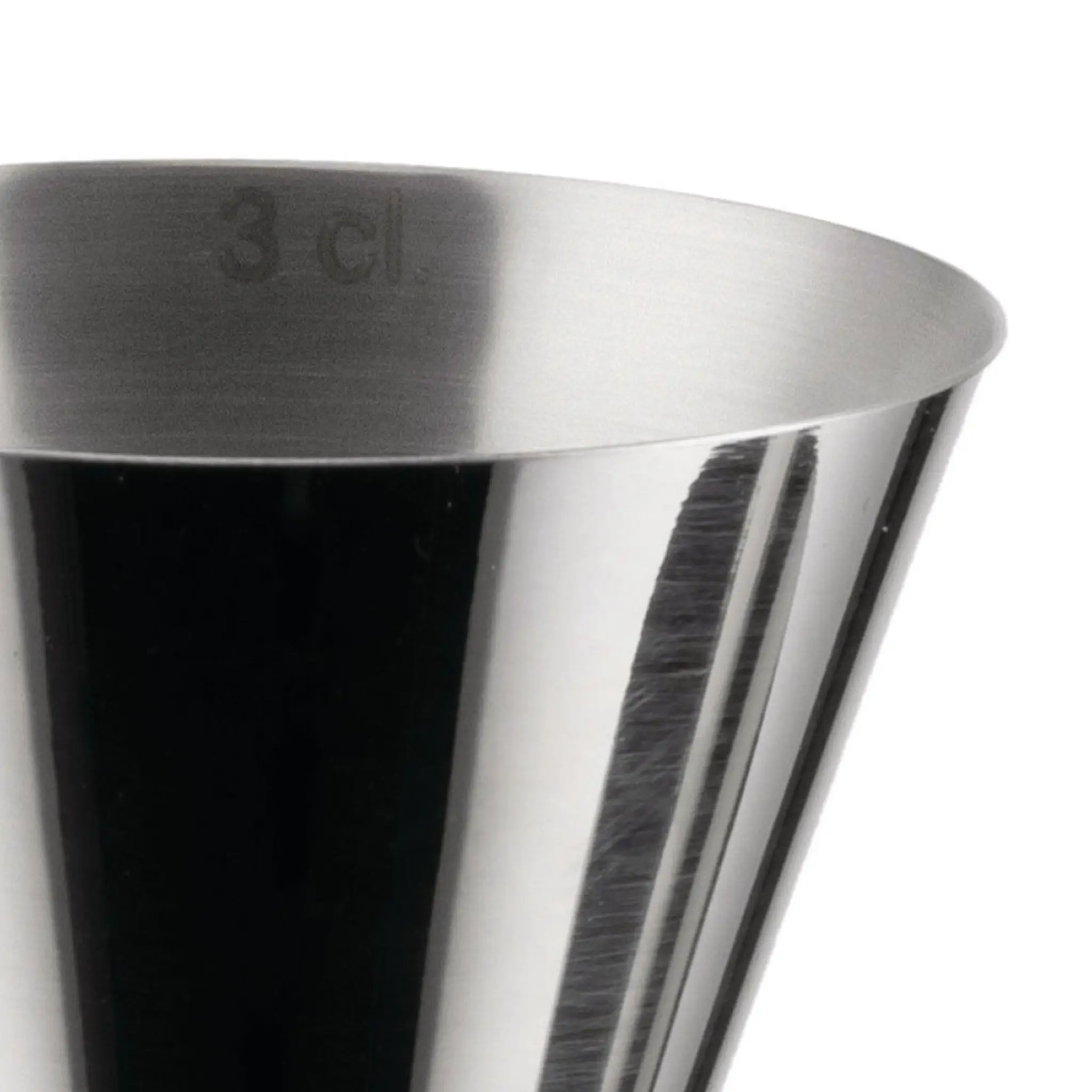Alessi Tending Box cocktail mätglas med 4 mått rostfritt stål