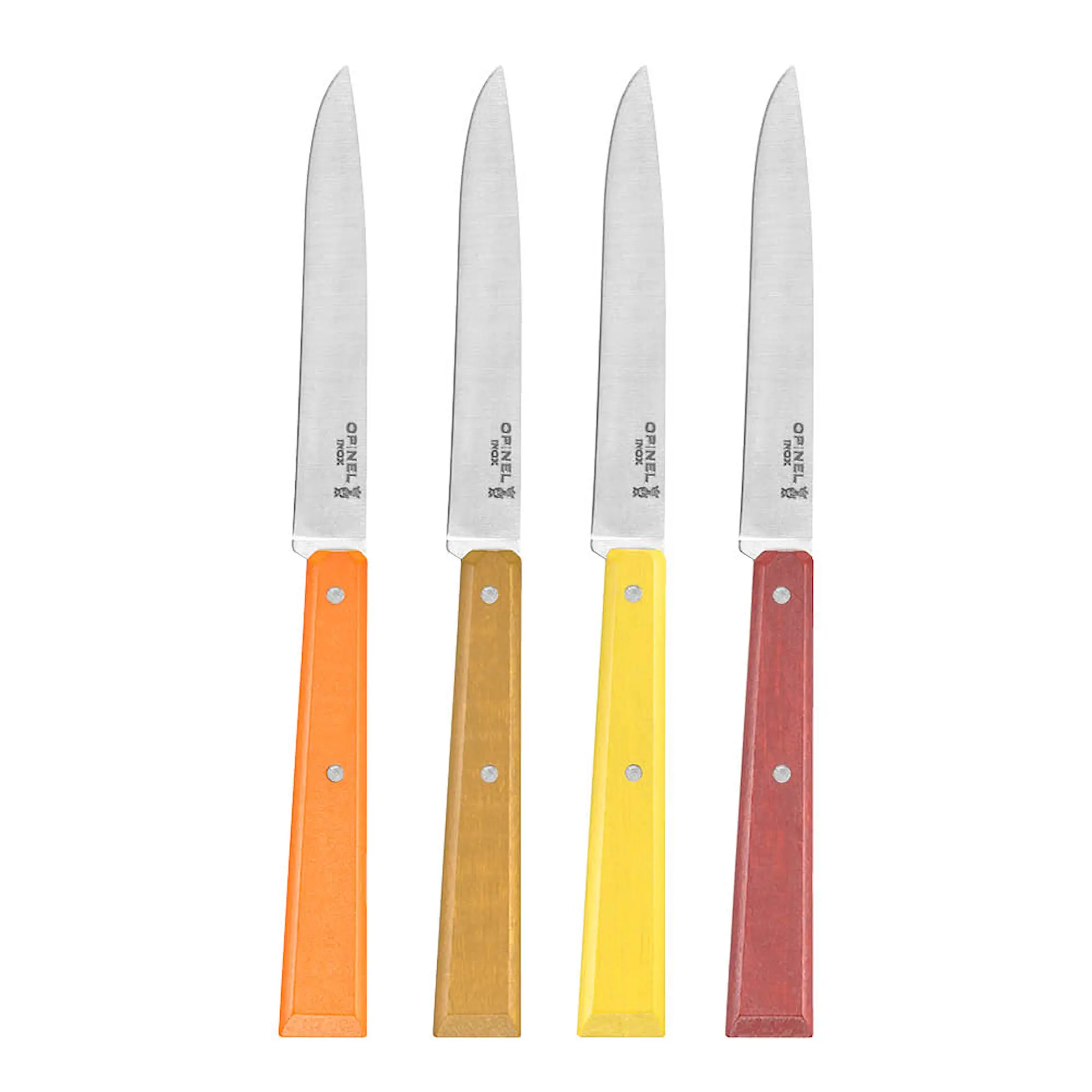 Opinel Bon Appetit kniv 22 cm 4-pack citrus