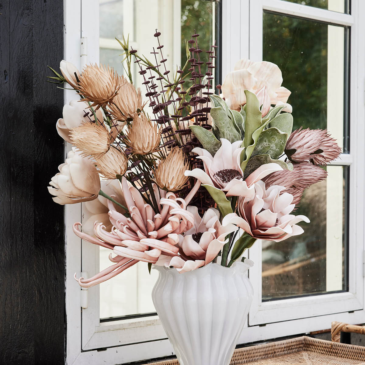 Lene Bjerre Happia konstblomma 87 cm grön