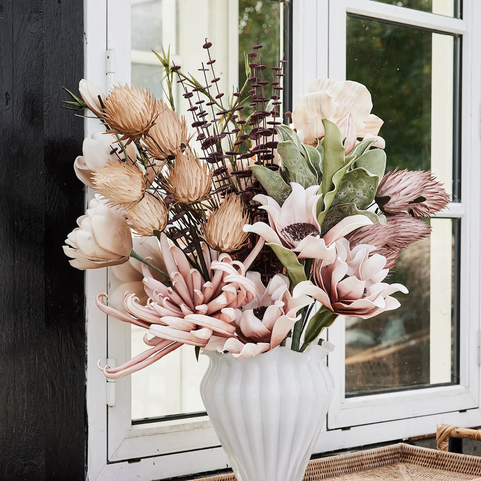 Lene Bjerre Happia konstblomma 87 cm grön