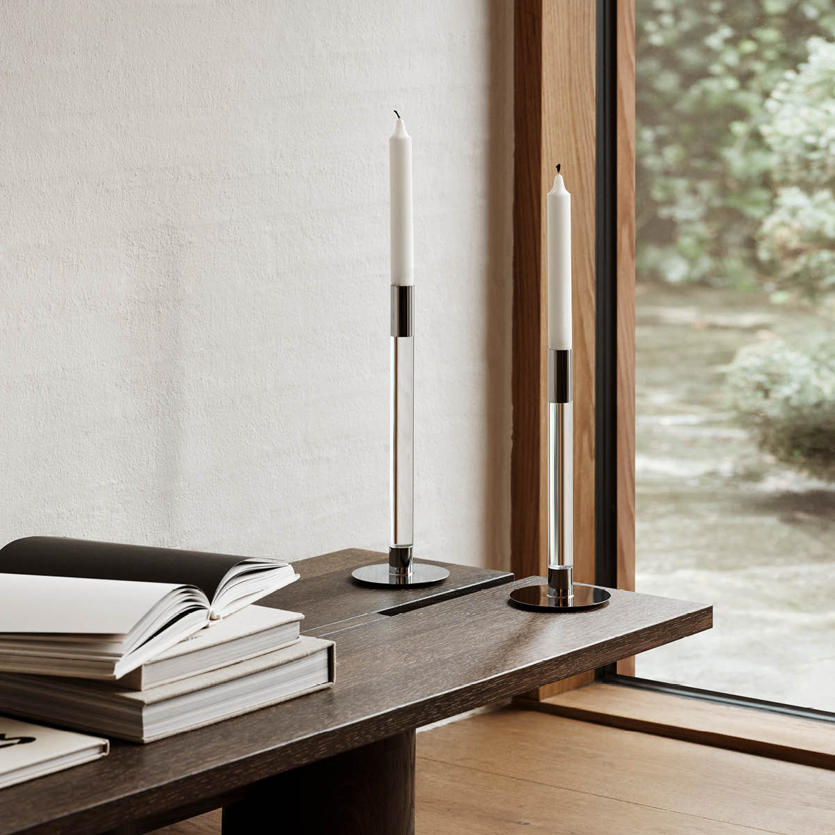 Orrefors Lumière Ljusstake 26,5 cm 2-pack