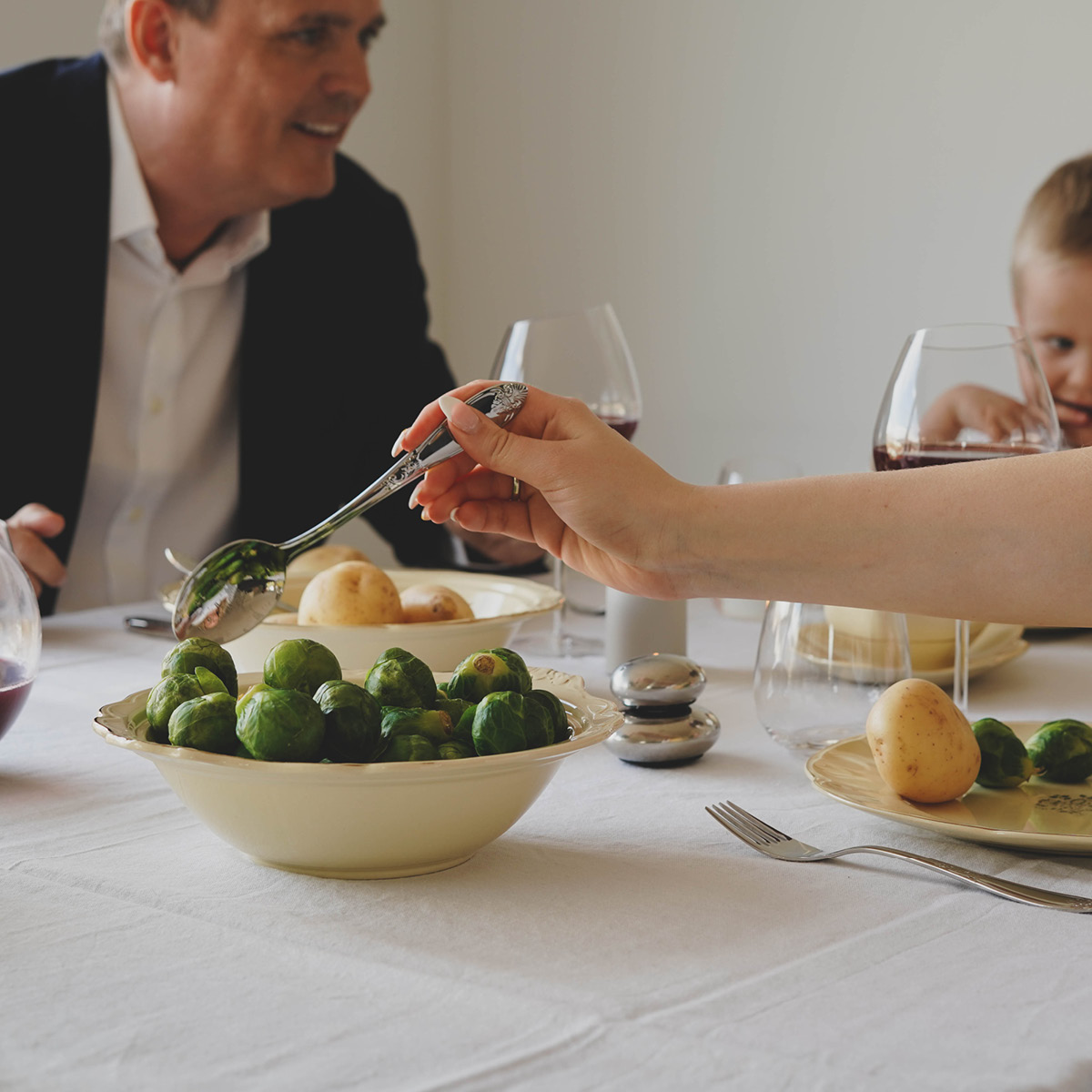 Hardanger bestikk Nina Lusikka 19,5 cm