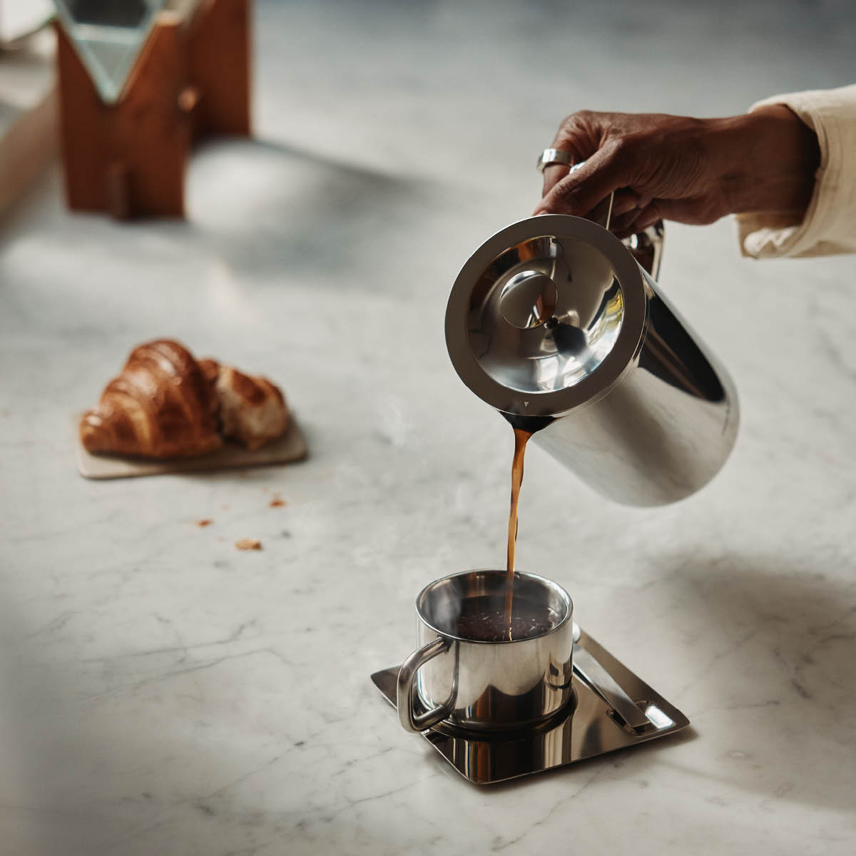 Aarke Aarke Pressopannu 1 L Ruostumaton teräs