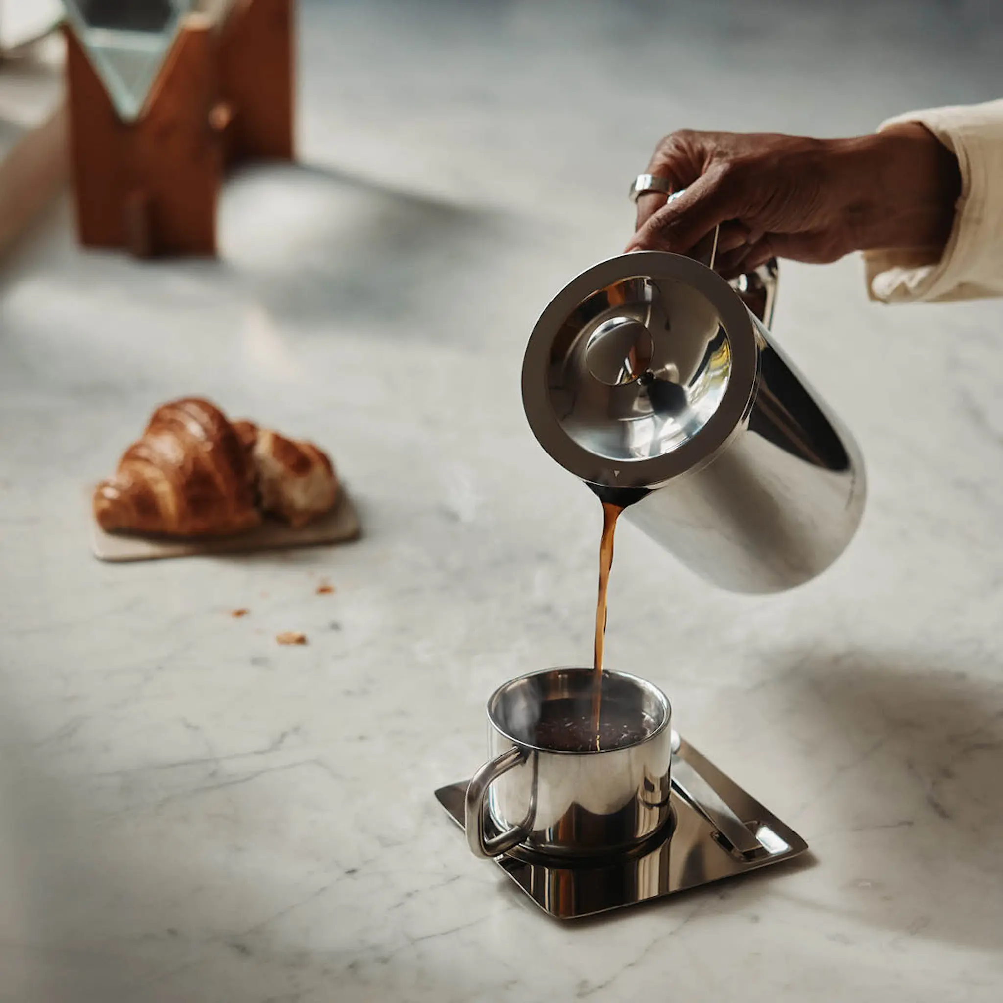 Aarke Aarke Pressopannu 1 L Ruostumaton teräs