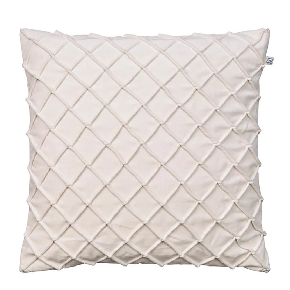 Deva putetrekk velur 50x50 cm Ivory