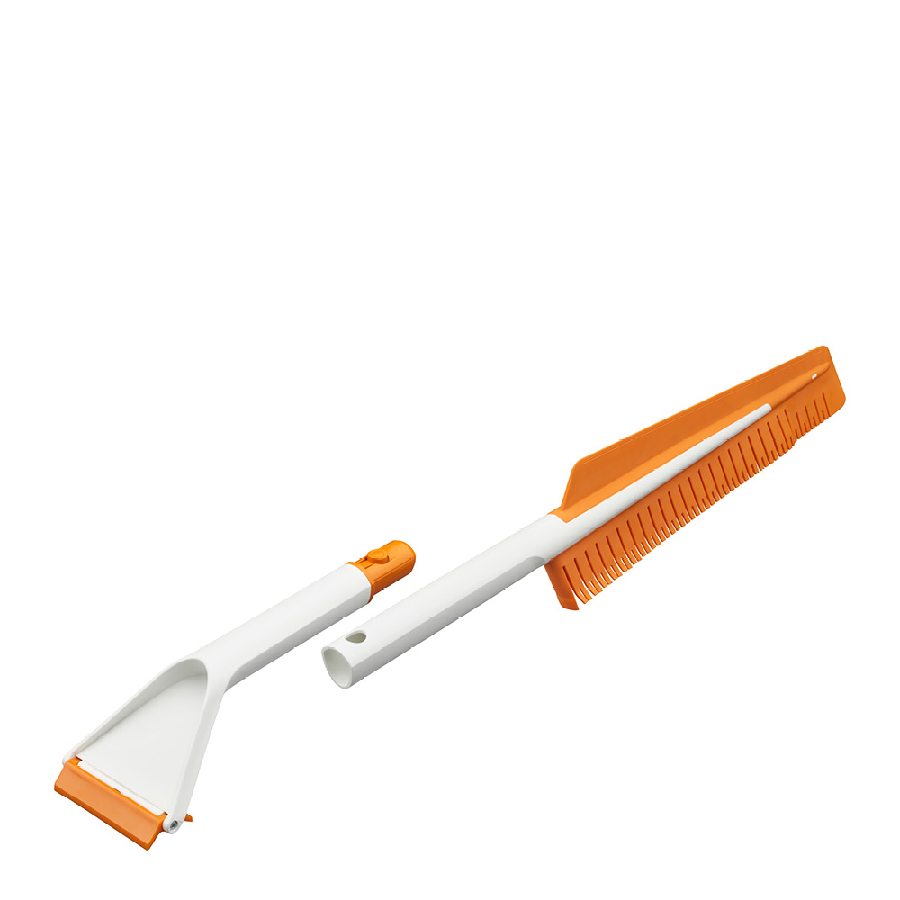Fiskars SnowXpert™ Harja/jääraappa 67,5 cm Valkoinen/Oranssi