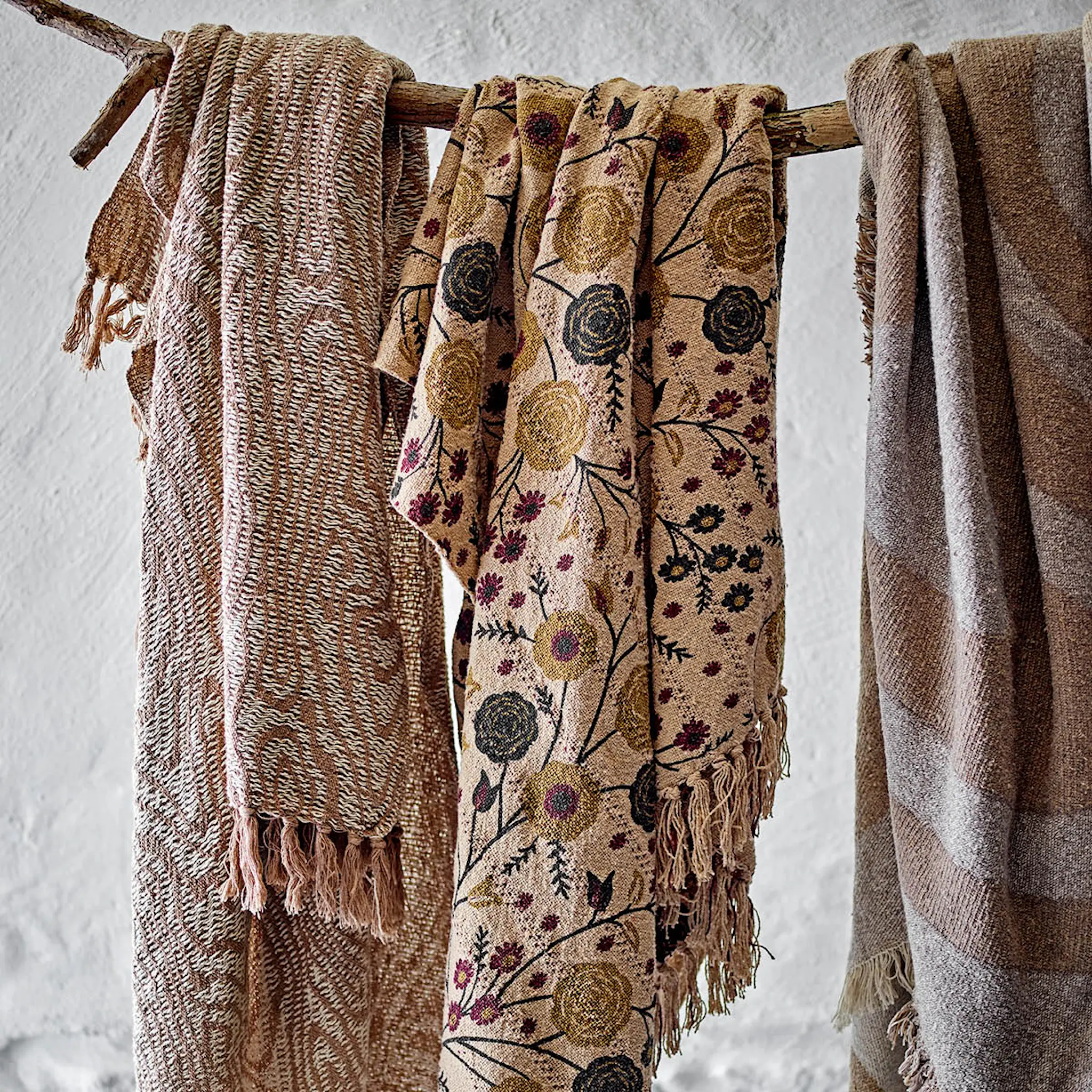 Bloomingville Viltti Okapi 160x130 cm ruskea