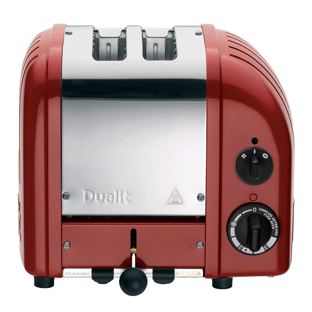 Dualit Classic Brödrost 2 skivor Röd