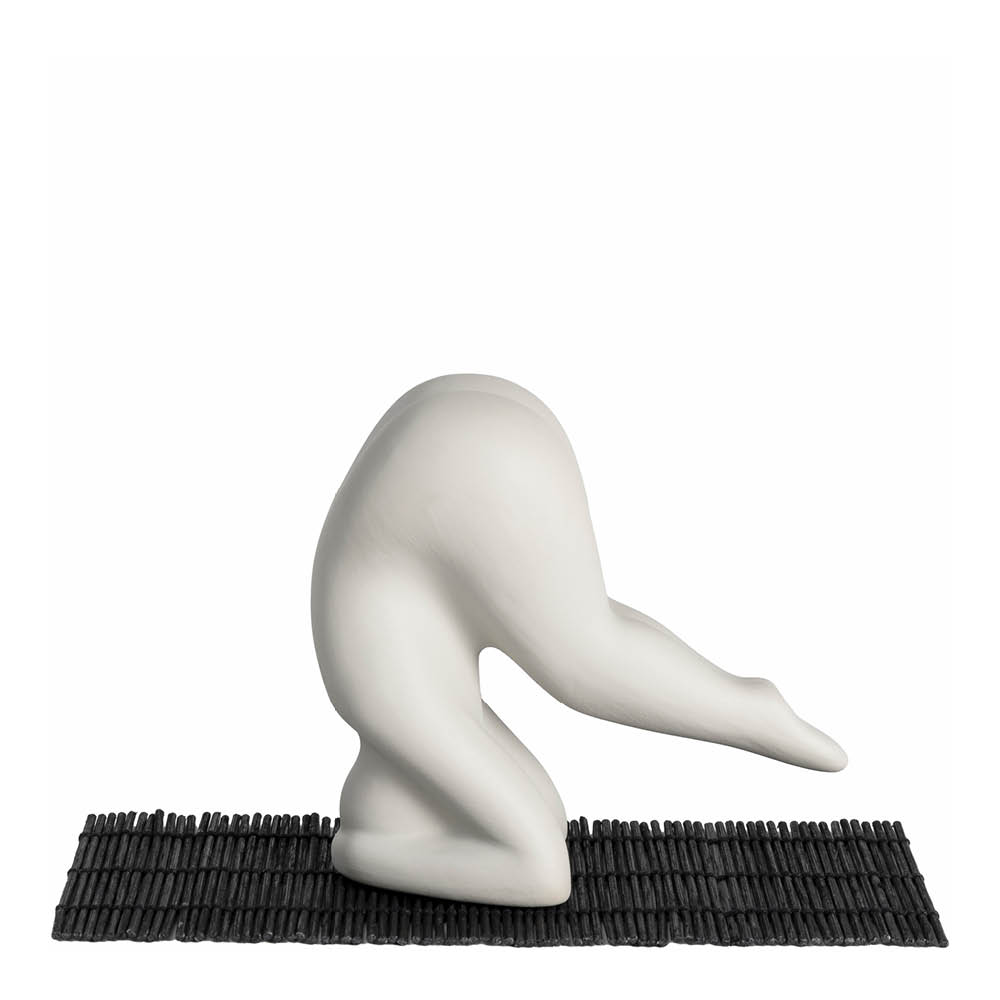 Design House Stockholm - Lisa Larson Yoga Figuuri nro. 1 Vaaleanharmaa