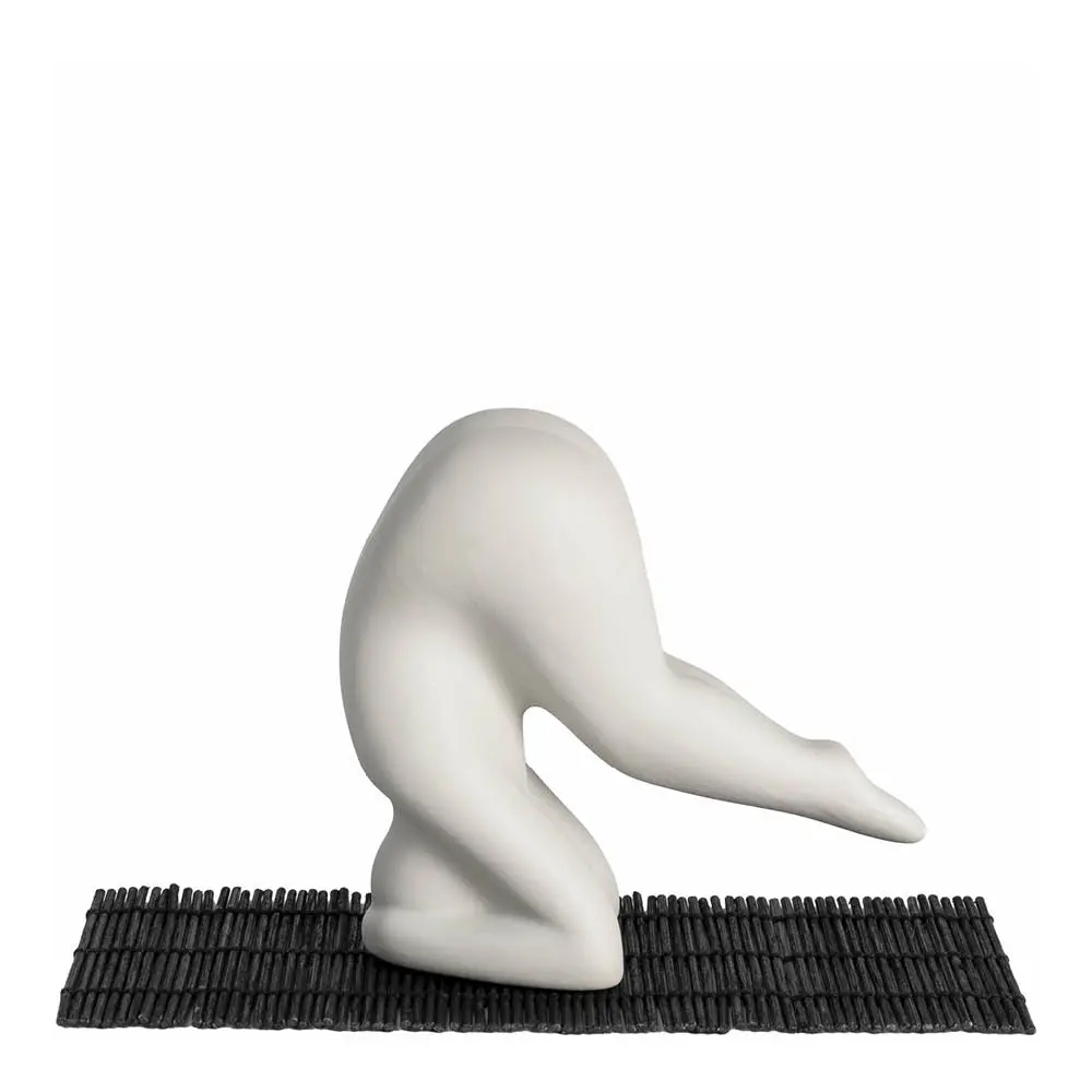 Lisa Larson Yoga Figuuri nro. 1 Vaaleanharmaa