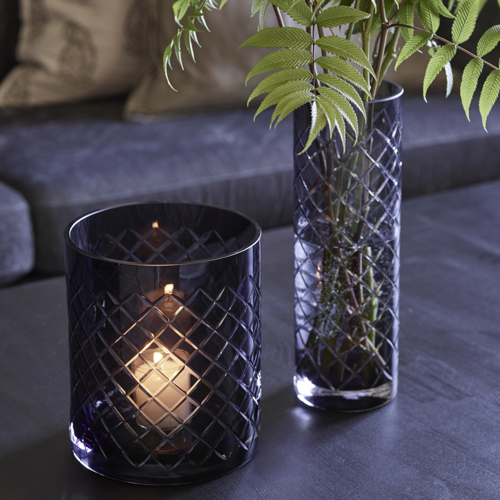 Magnor Skyline Lux Vas 10x30 cm Kolgrå