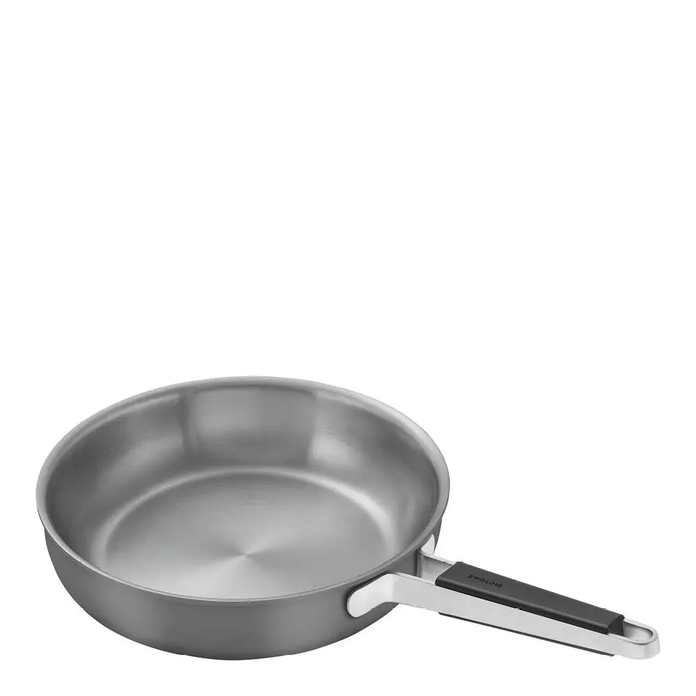 Pure stekepanne 28 cm rustfritt stål/keramisk non-stick grå