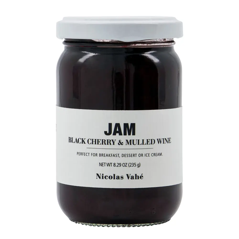 Marmelade svarte kirsebær & gløgg 235g