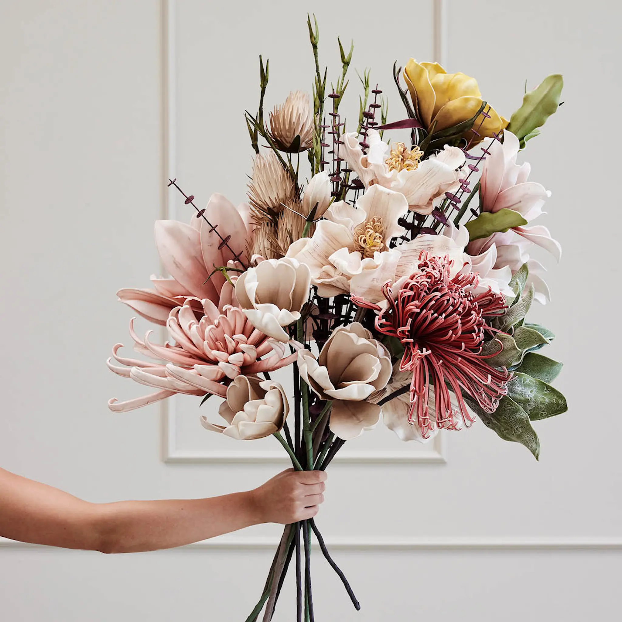 Lene Bjerre Happia konstblomma 110 cm grön