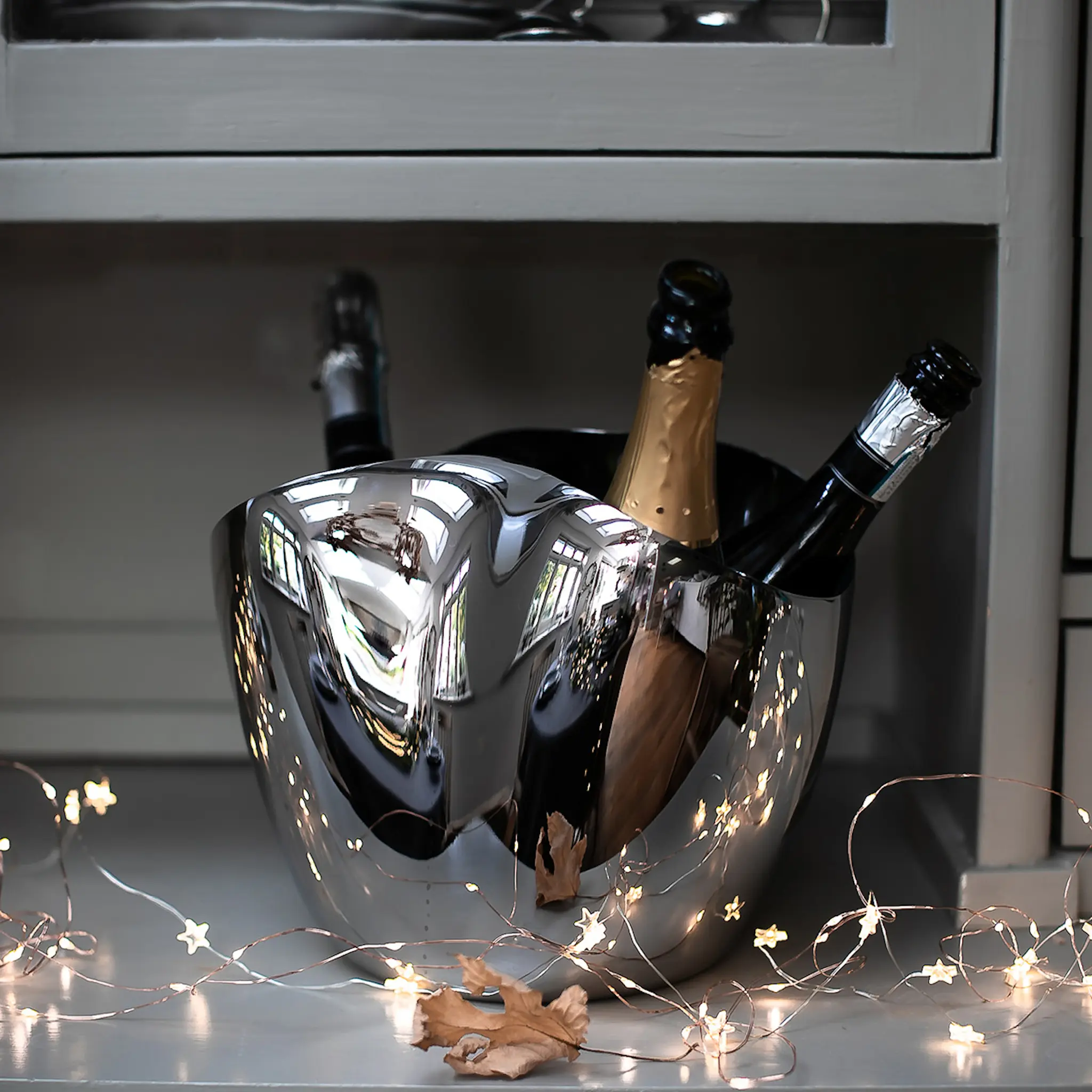 Robert Welch Drift champagne-/vinkylare medium stål