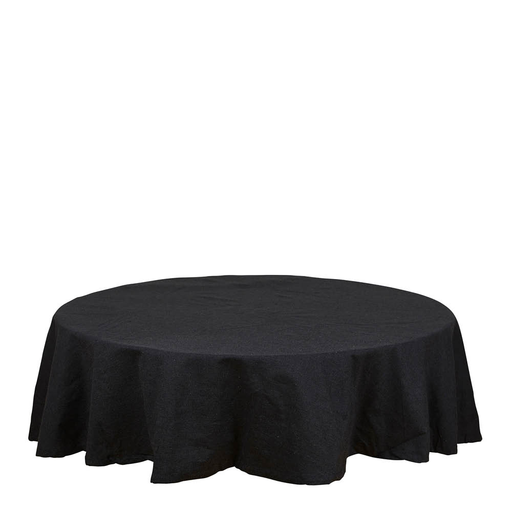 Fondaco Vide rund bordsduk Ø160 cm svart