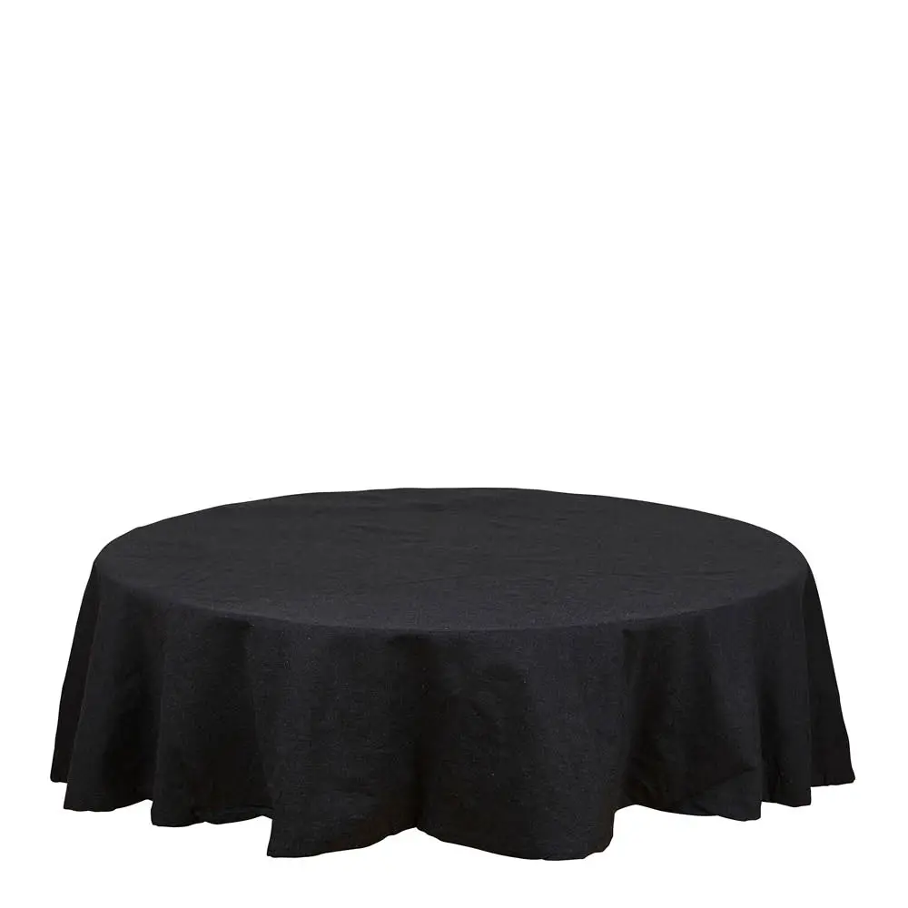 Vide rund bordduk Ø160 cm svart
