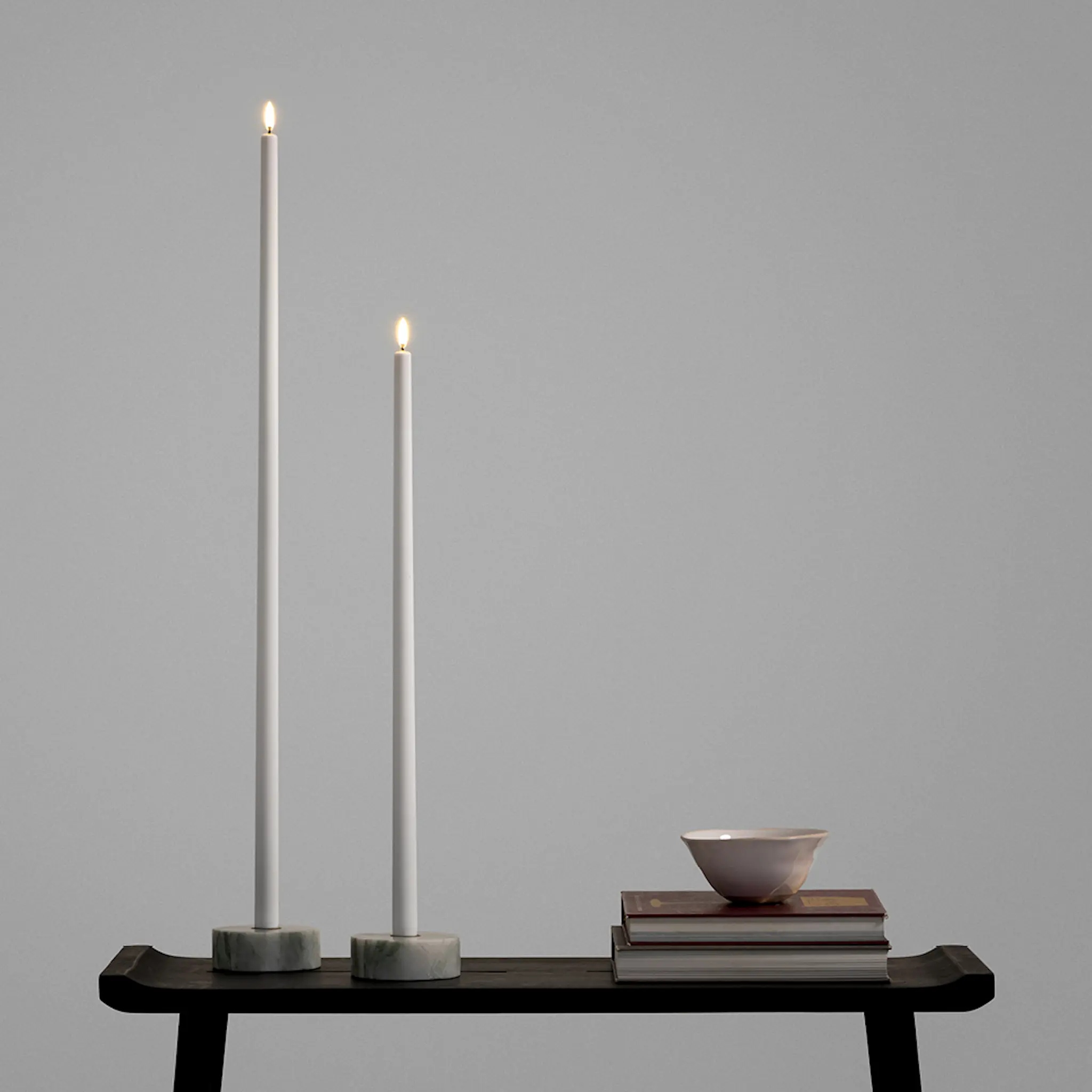 Uyuni Lighting Högt LED antikljus 1-pack 2,3x55 cm vit