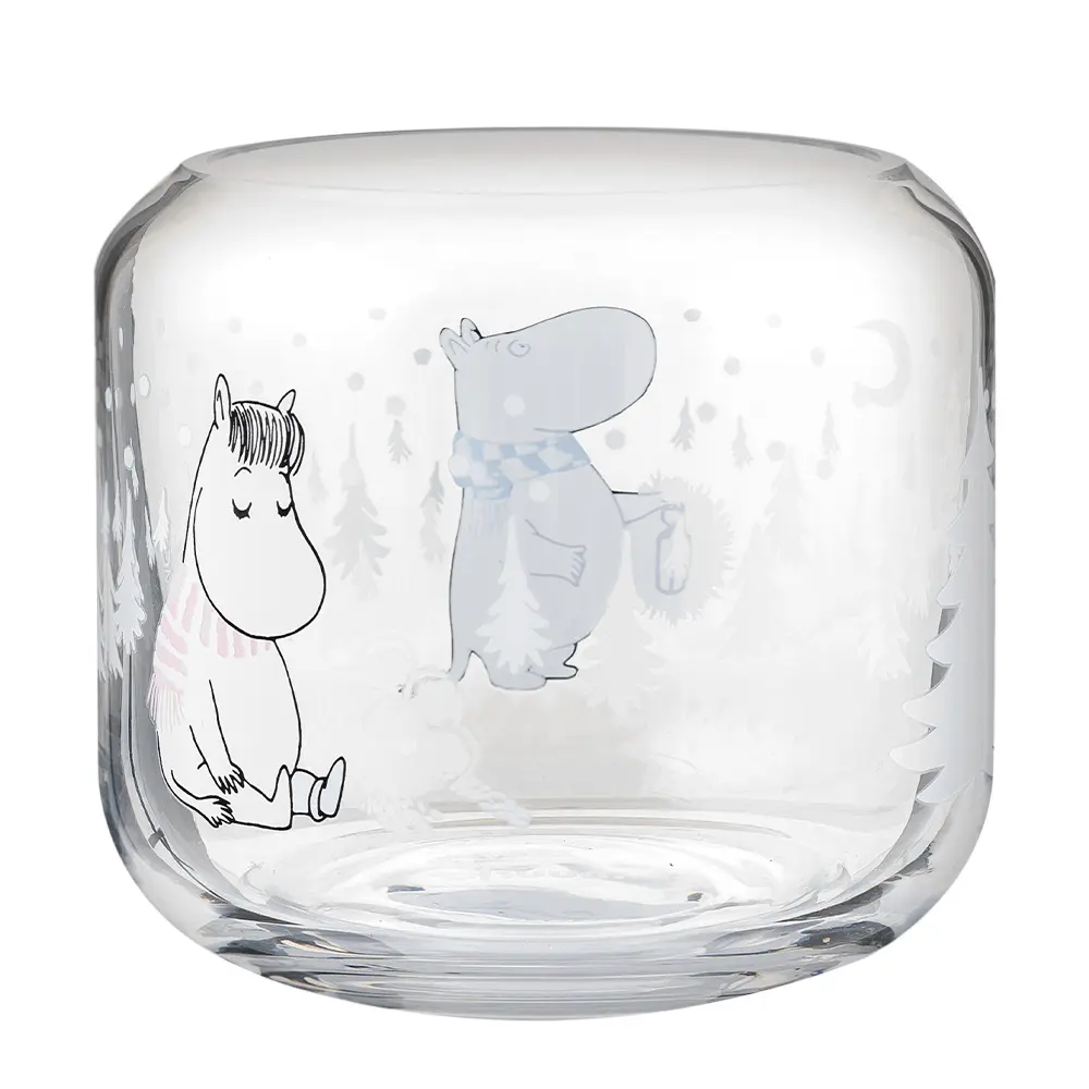 Muumi Kynttilälyhty Lumisade 9 cm