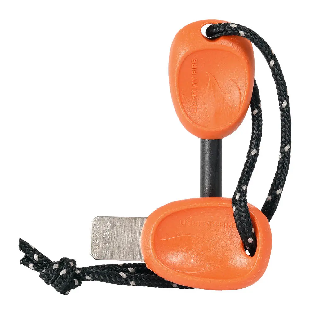 Swedish FireSteel Scout 2in1 tennstål 7,7 cm rustyorange