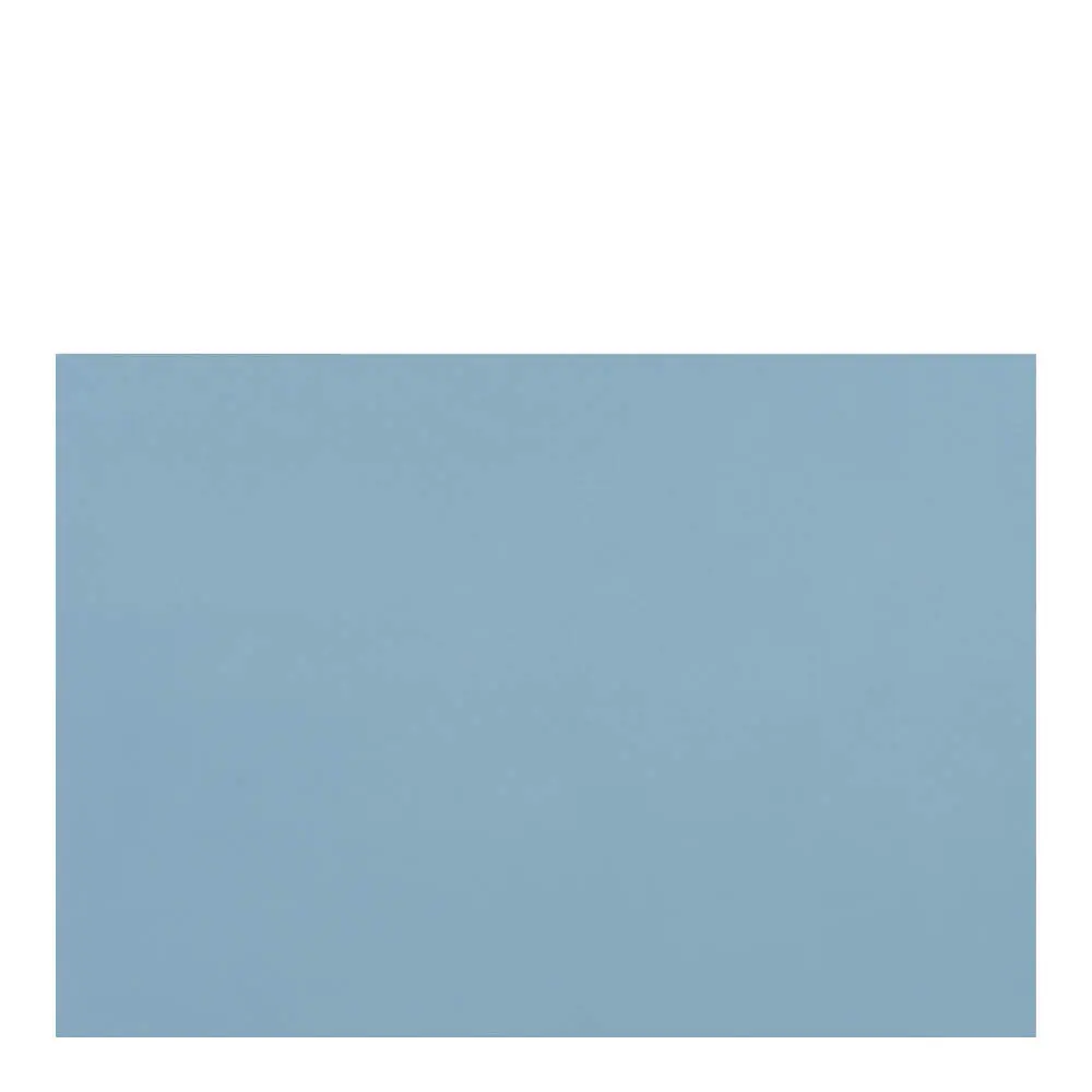 Silkstone bordbrikke 43x30 cm dobbeltsidig matt lyseblå