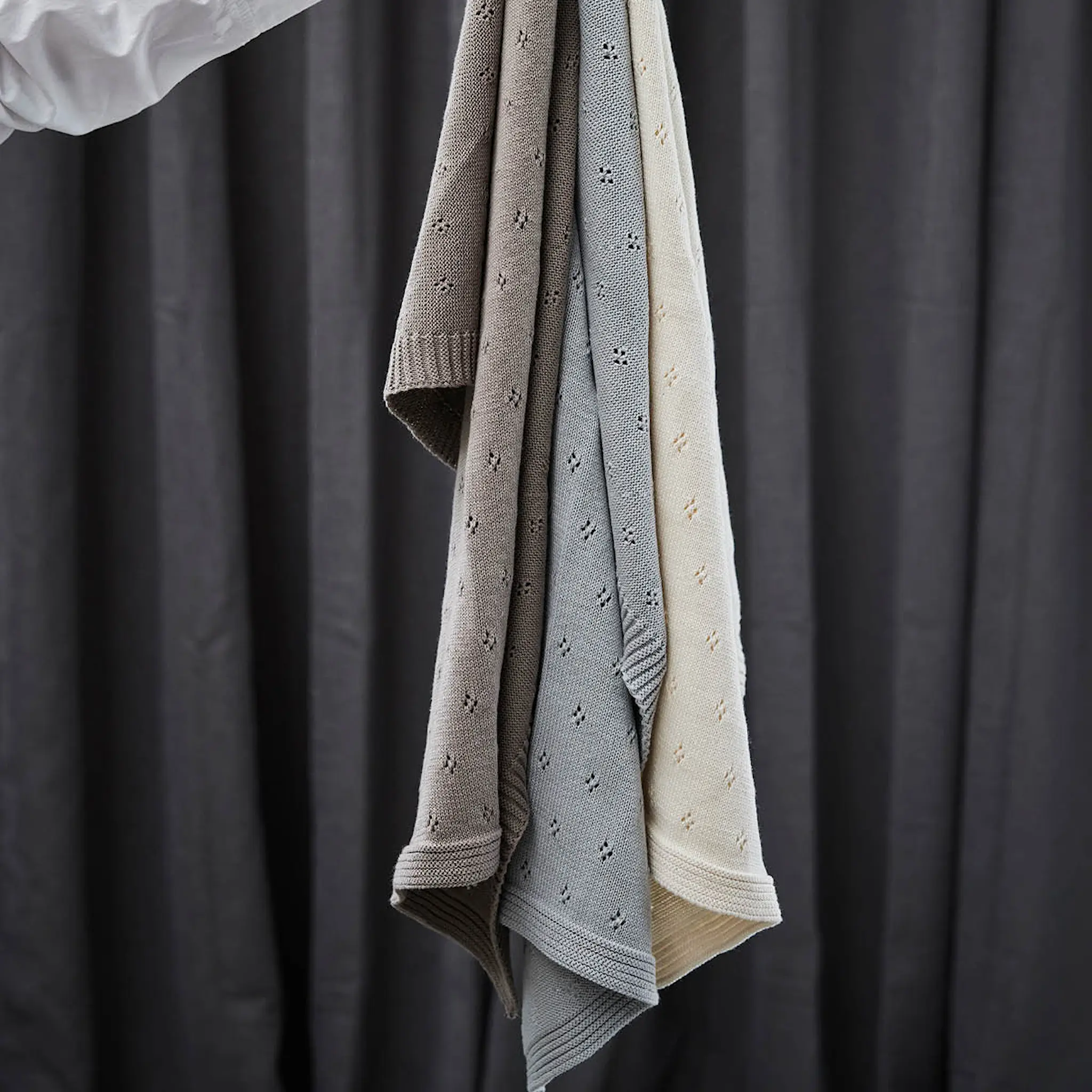 Lene Bjerre Caia Keittiöpyyhe 37x50 cm Taupe