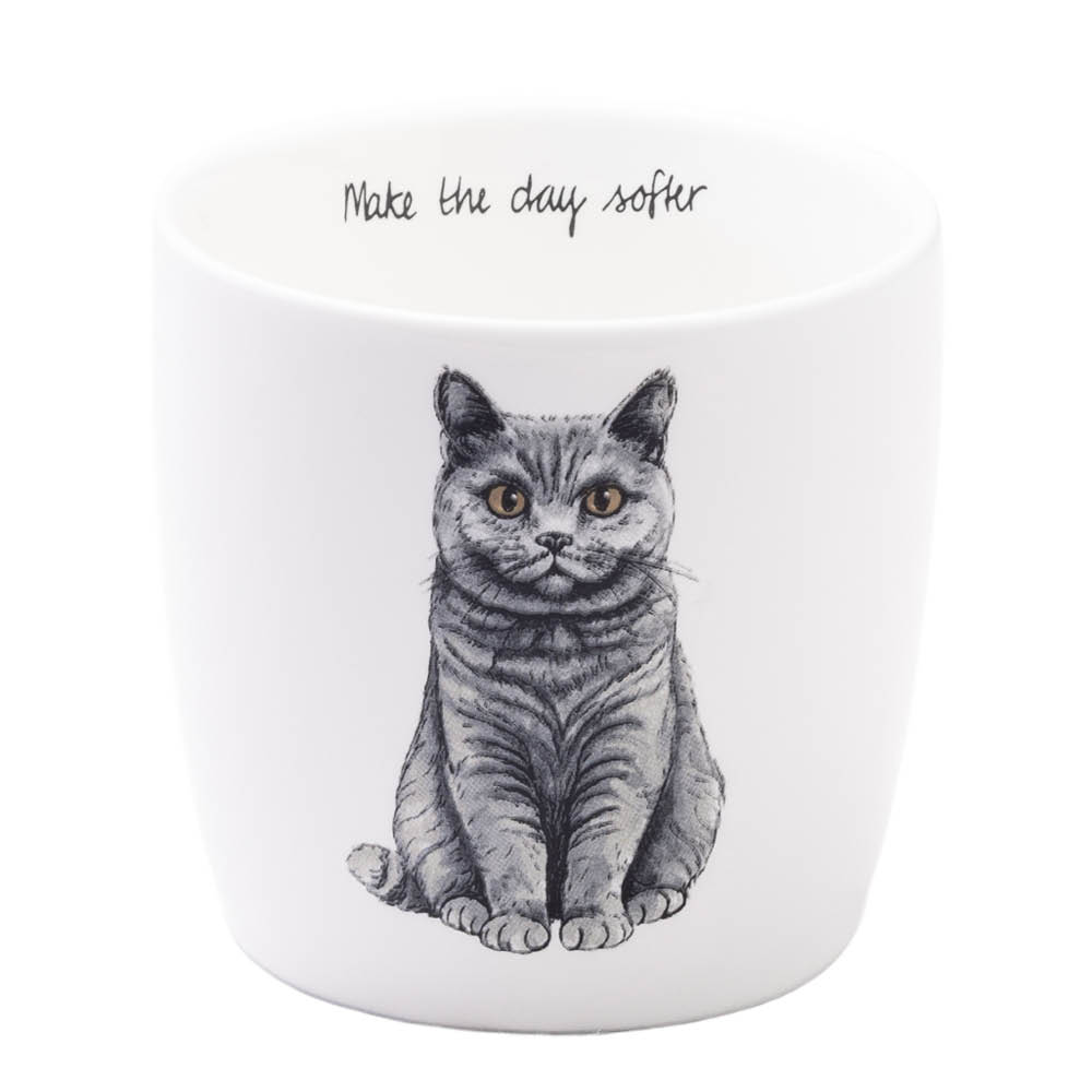 Sögne Home Moments of calm mugg 30 cl katt