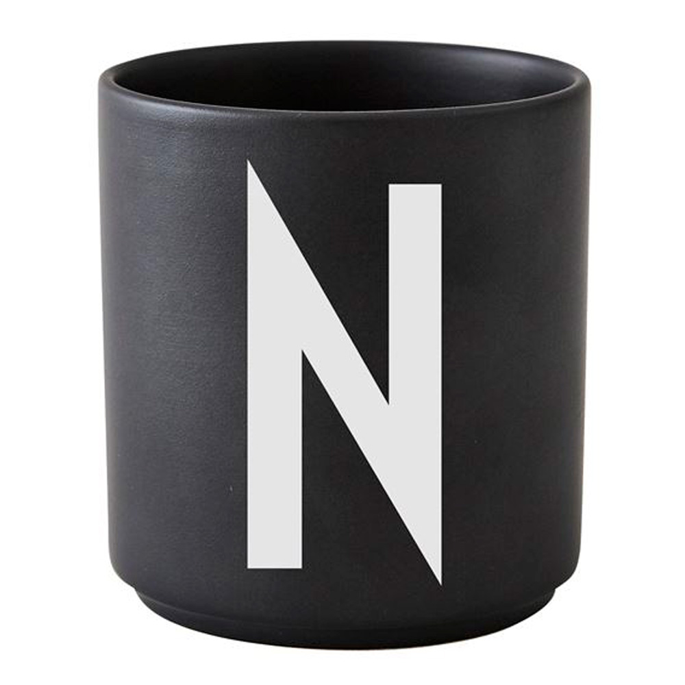 Design Letters Personal Kirjainmuki N 25 cl Musta