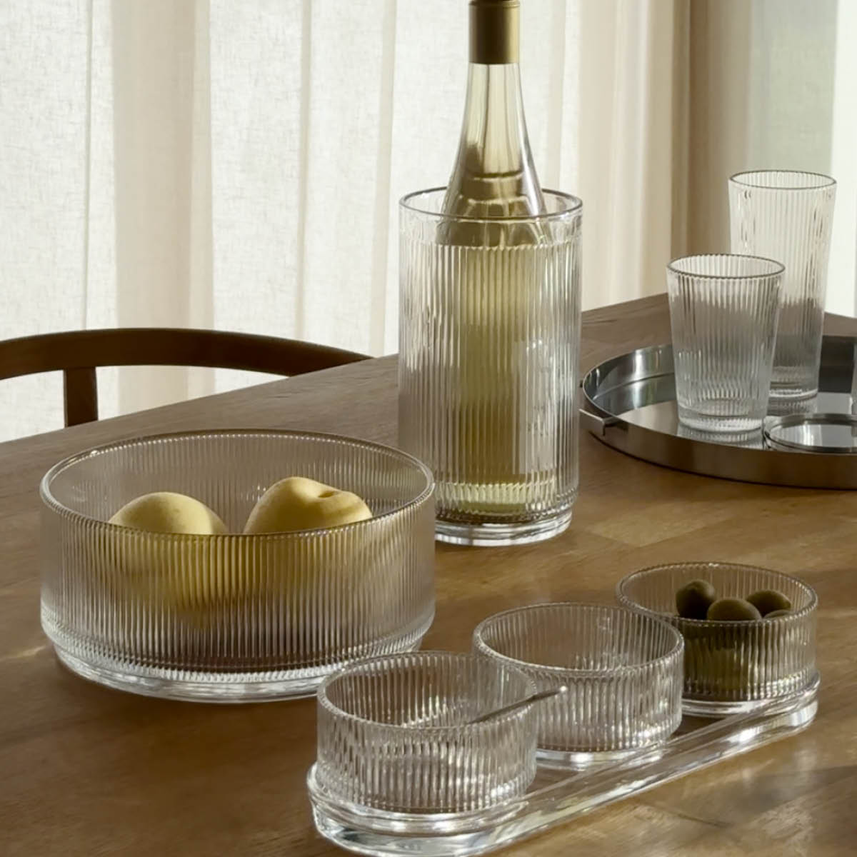 Stelton Pilastro Tapas Set Klar