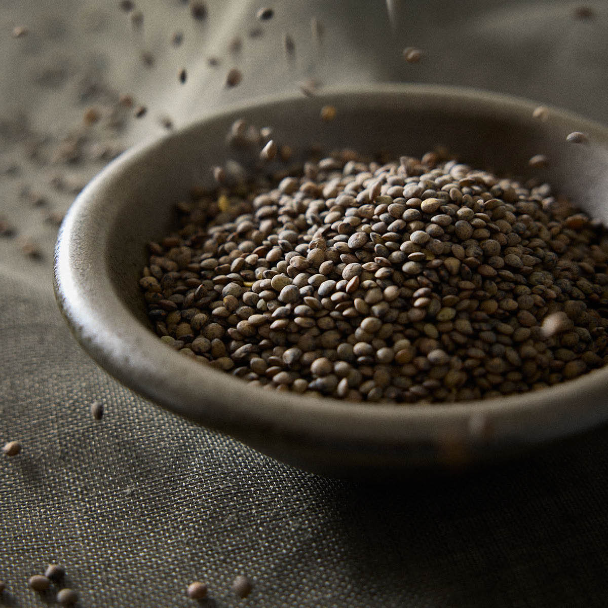 Tell Me More Elba skål XS 4,5x13 cm grønn/brun