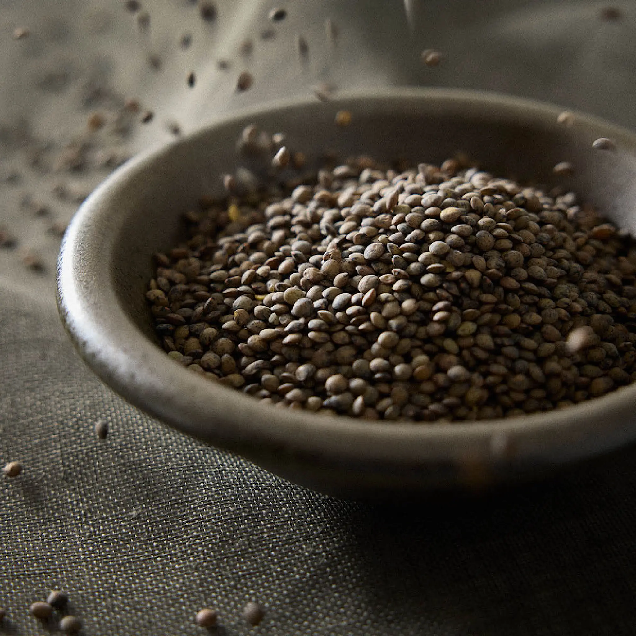 Tell Me More Elba skål XS 4,5x13 cm grønn/brun