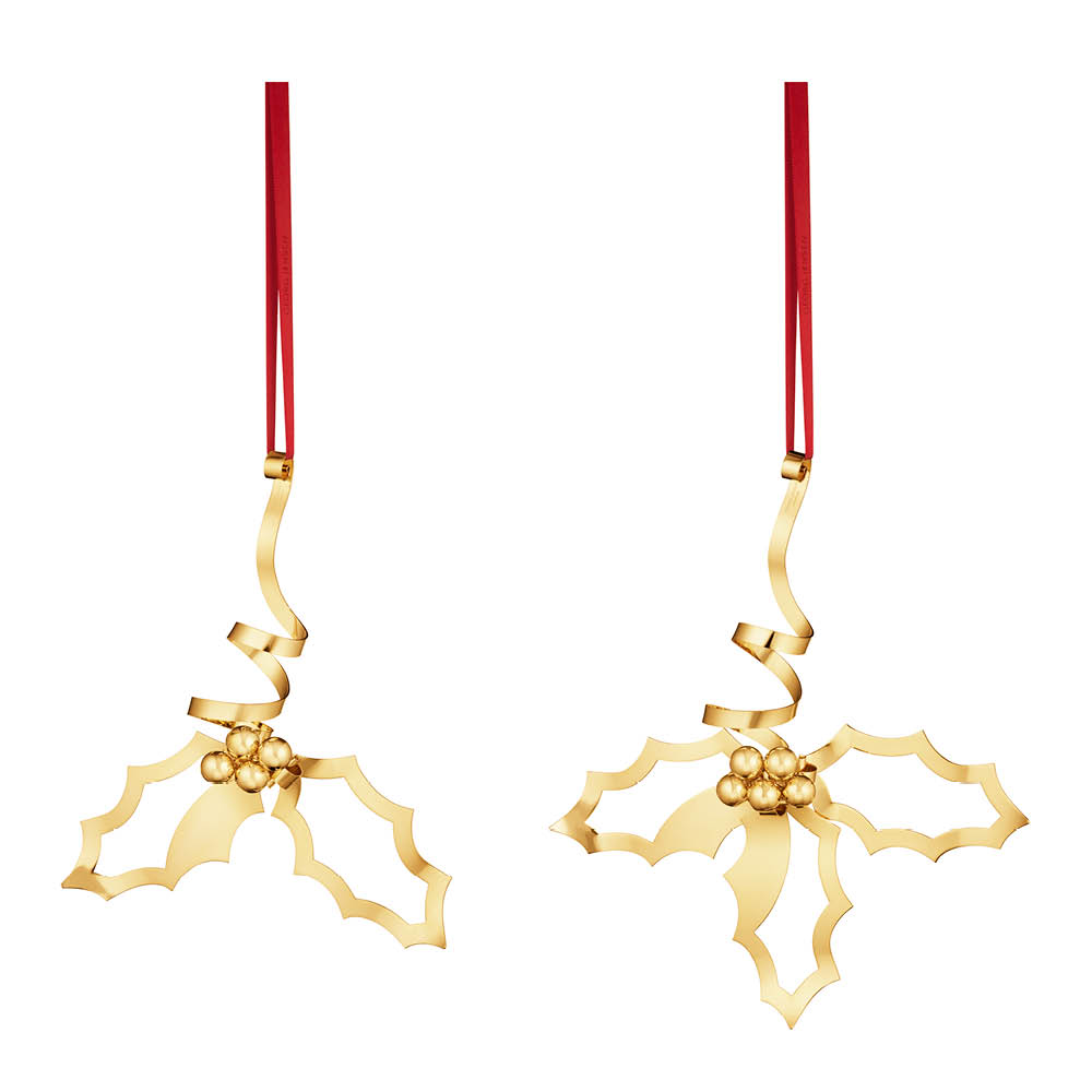 Georg Jensen 2026 julornaments M+L guld