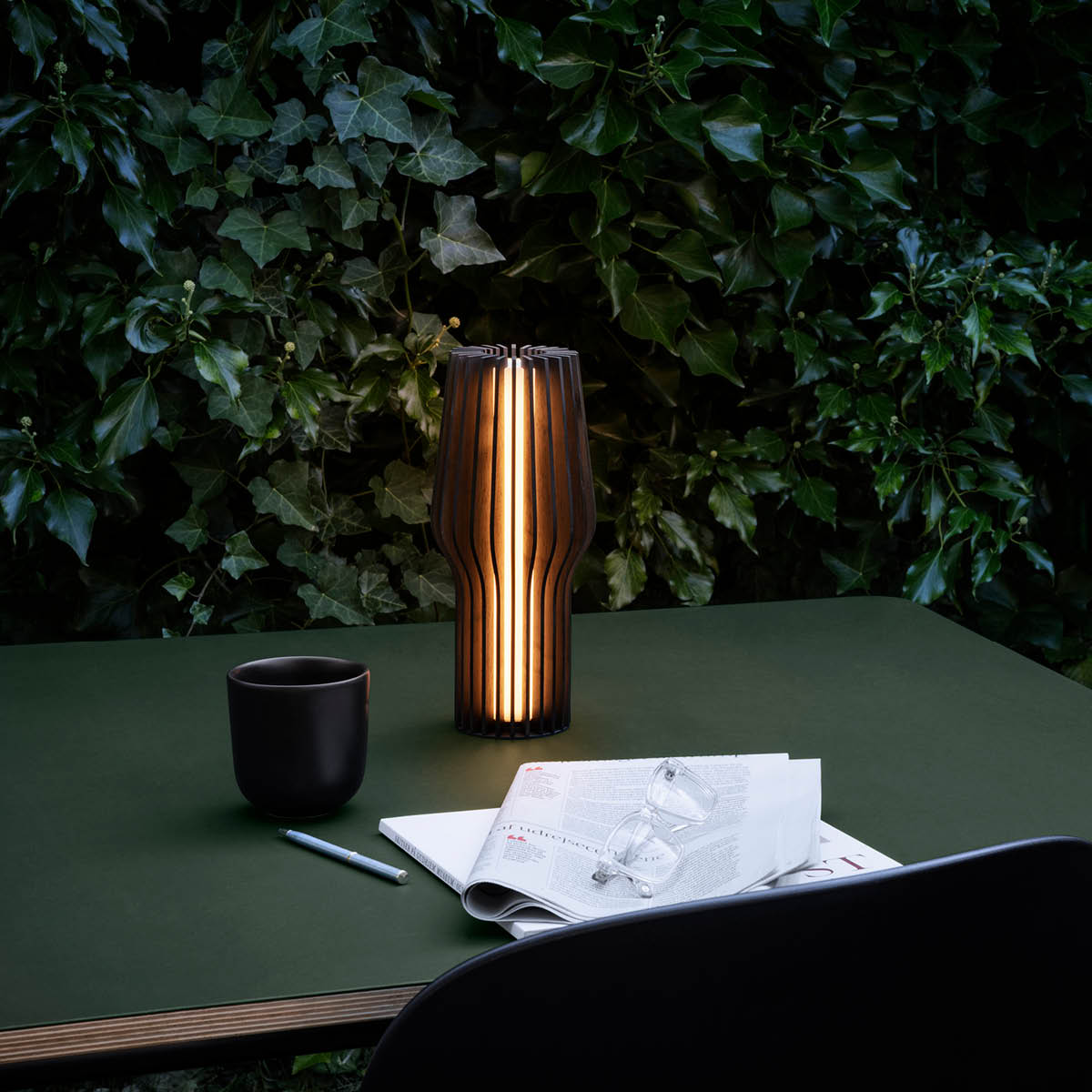 Eva Solo Radiant LED batteri lampe smoked