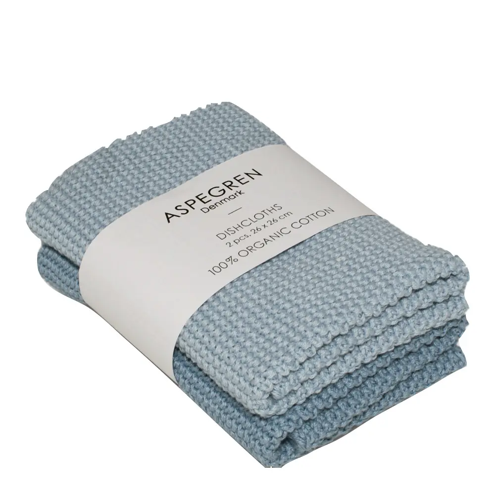 Solid Neulottu tiskirätti 26x26 cm 2 kpl Skyway