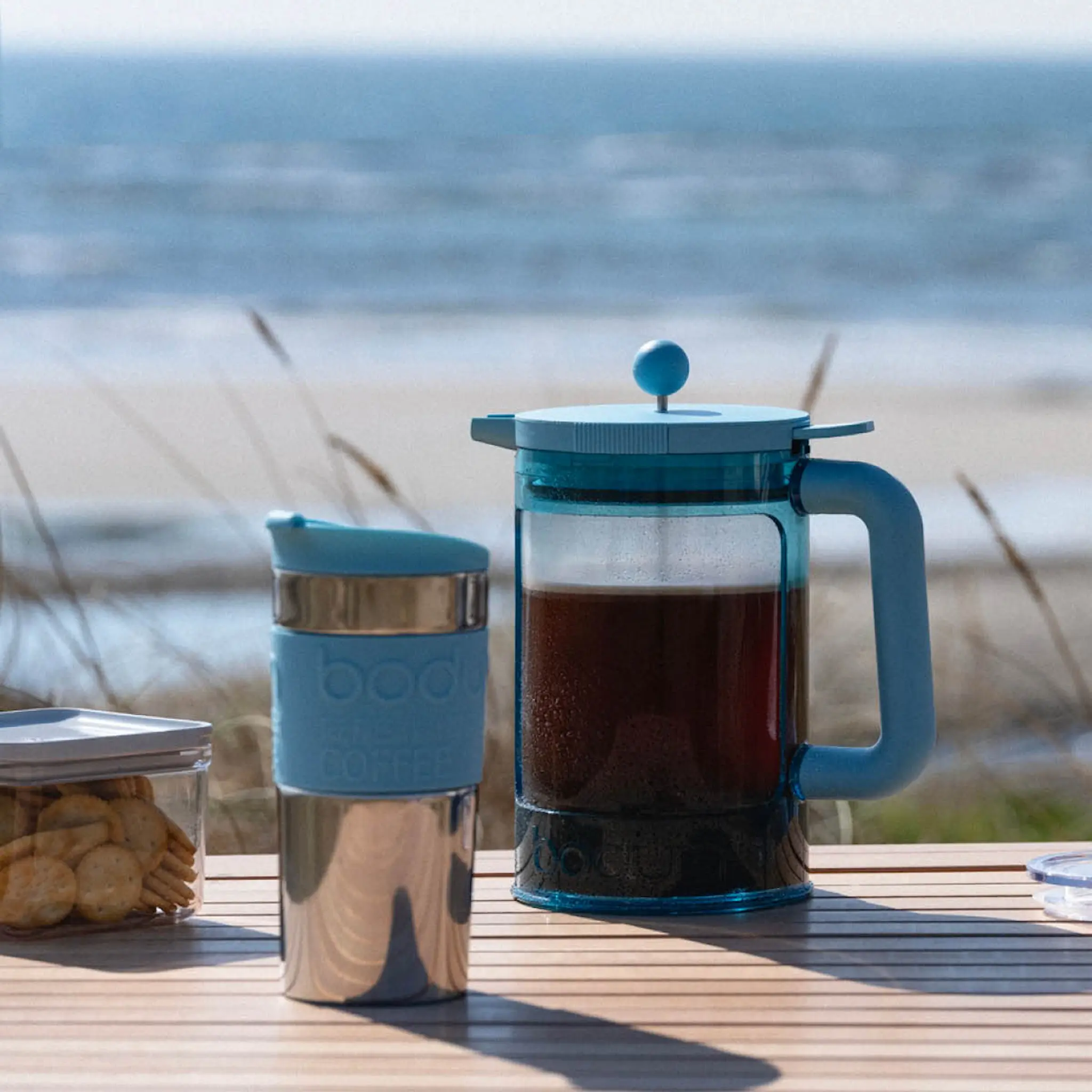 Bodum Travel Mug termosmugg 35 cl Ice blue