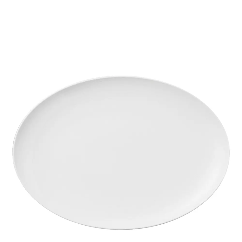 Tarjoiluastia 34 cm Valkoinen