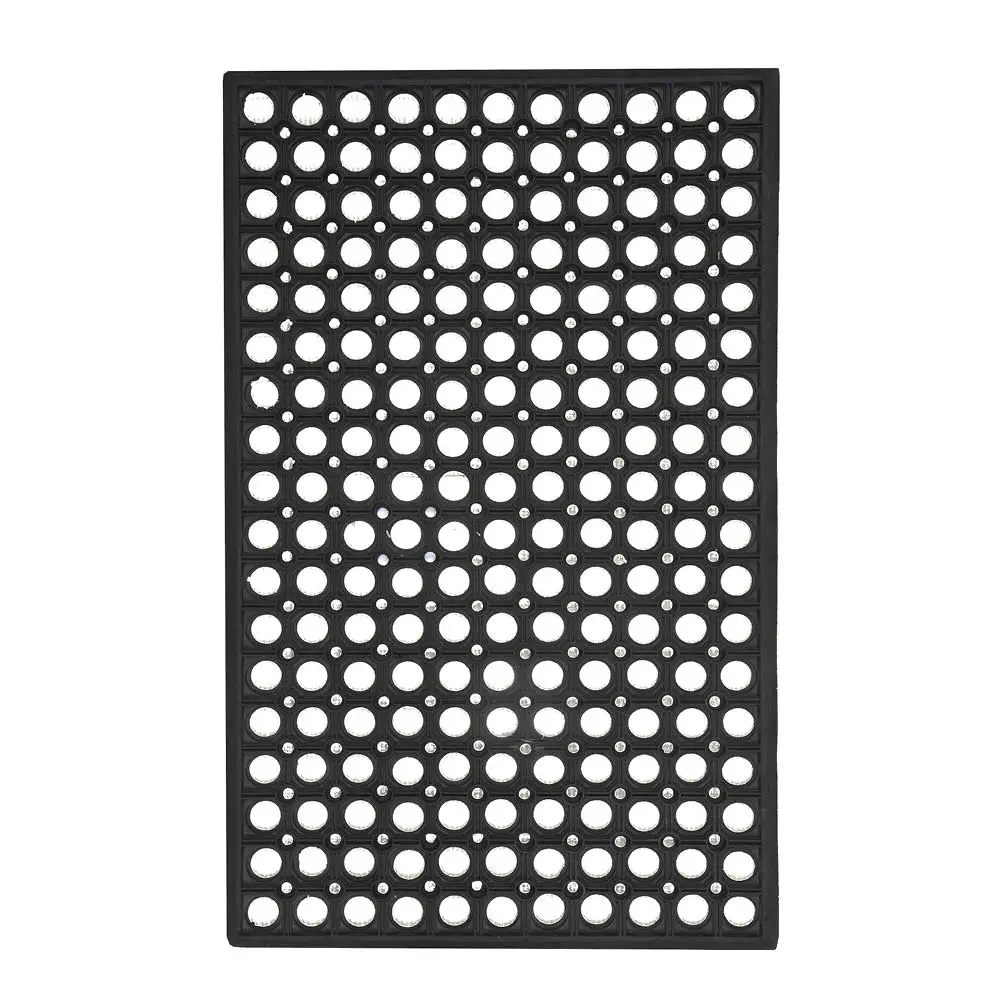 1105 Kynnysmatto kumi 45x75 cm Musta