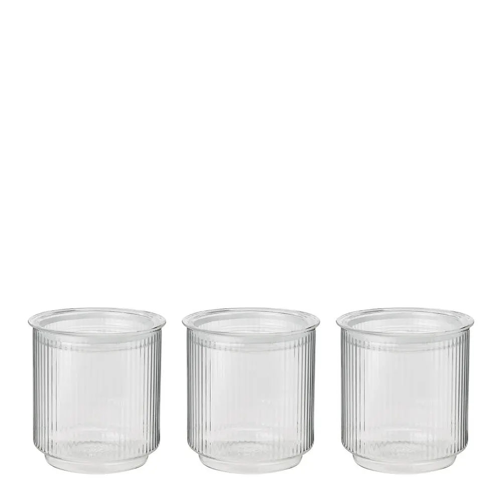 Pilastro lasipurkki kannella 0,6 L 3 kpl