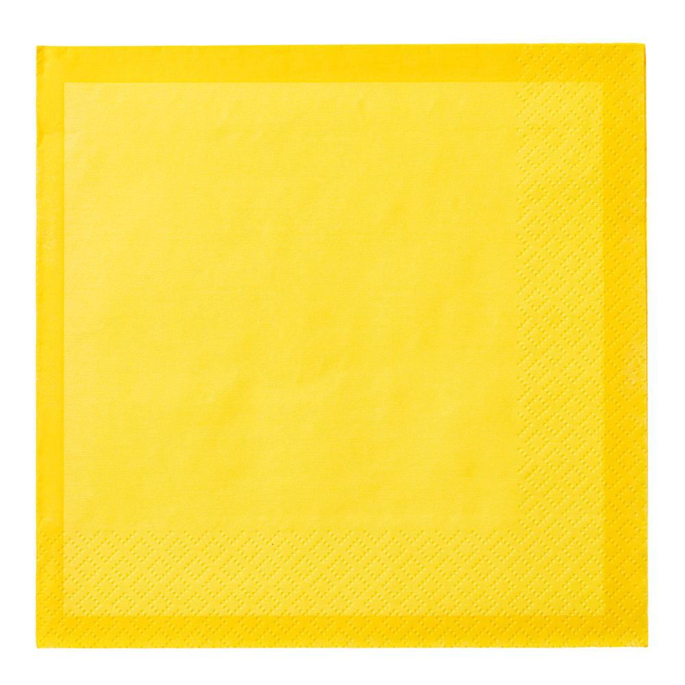 iittala Servetti 33x33cm 20 kpl Auringonkeltainen