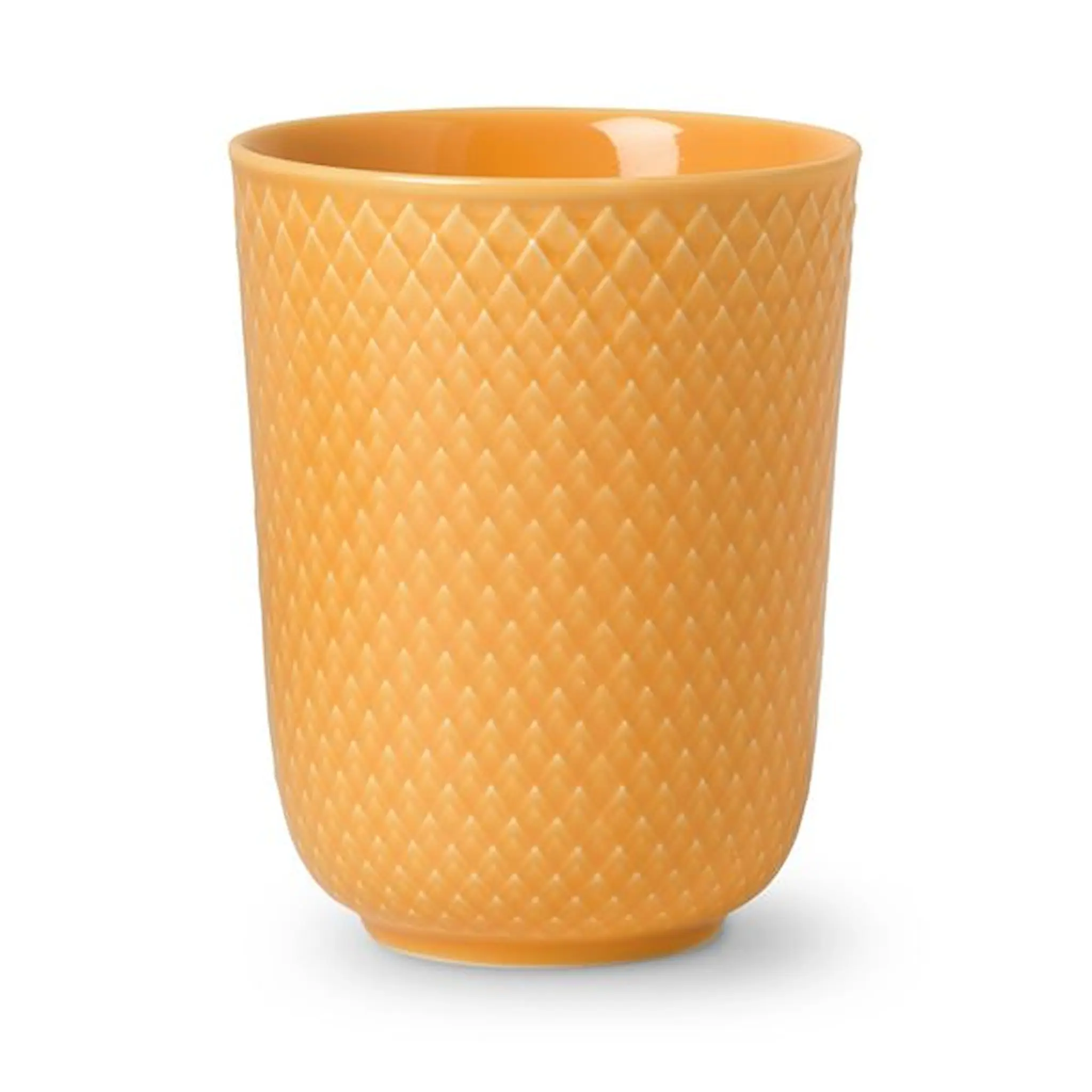Lyngby Porcelæn Rhombe Color Mugg 33 cl Gul