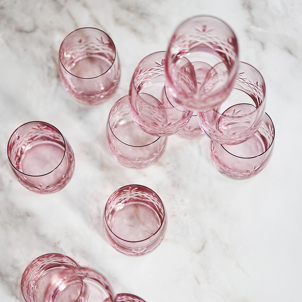 Frederik Bagger Crispy Aqua vannglass 23 cl 2 stk topaz