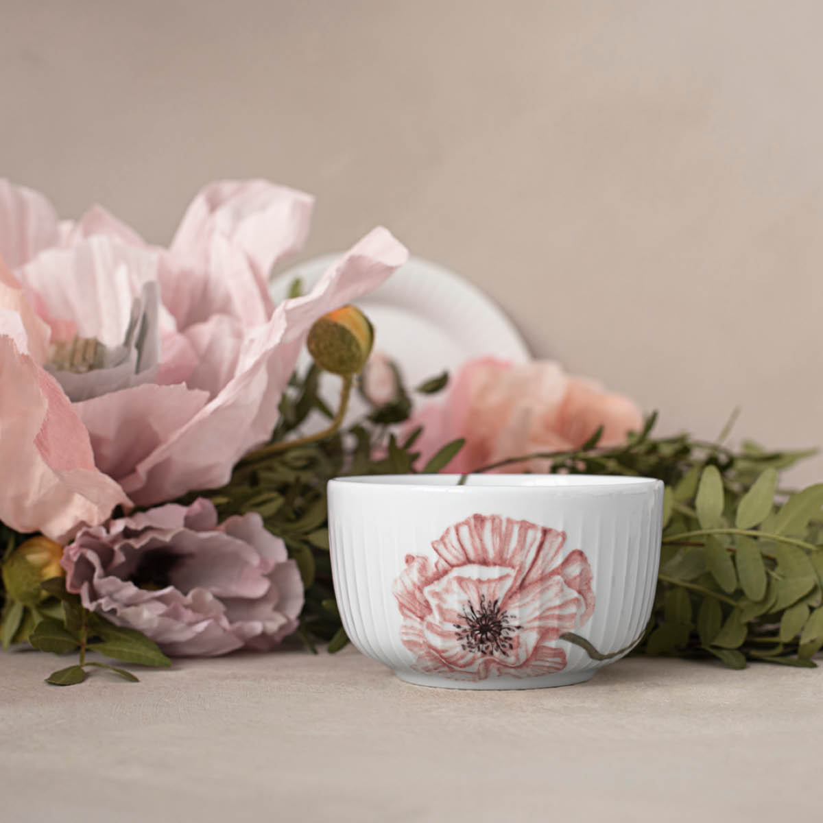 Kähler Hammershøi Poppy Skål 12 cm