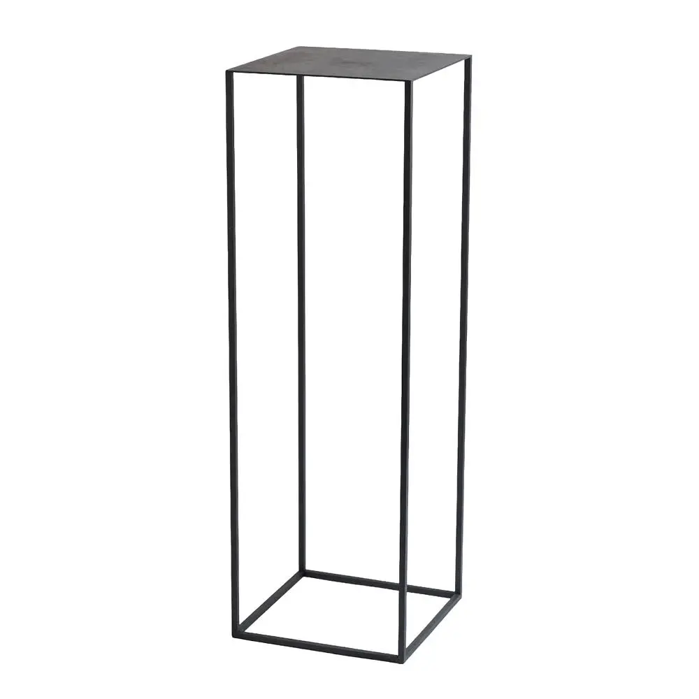 Cubic søyle 90 cm jernsvart