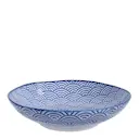 Nippon Blue Pastatallrik 21 cm Wave