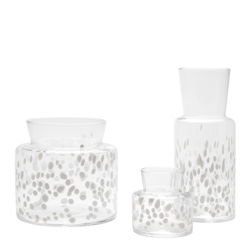 Kosta Boda Meadow Maljakko 19,5 cm Valkoinen